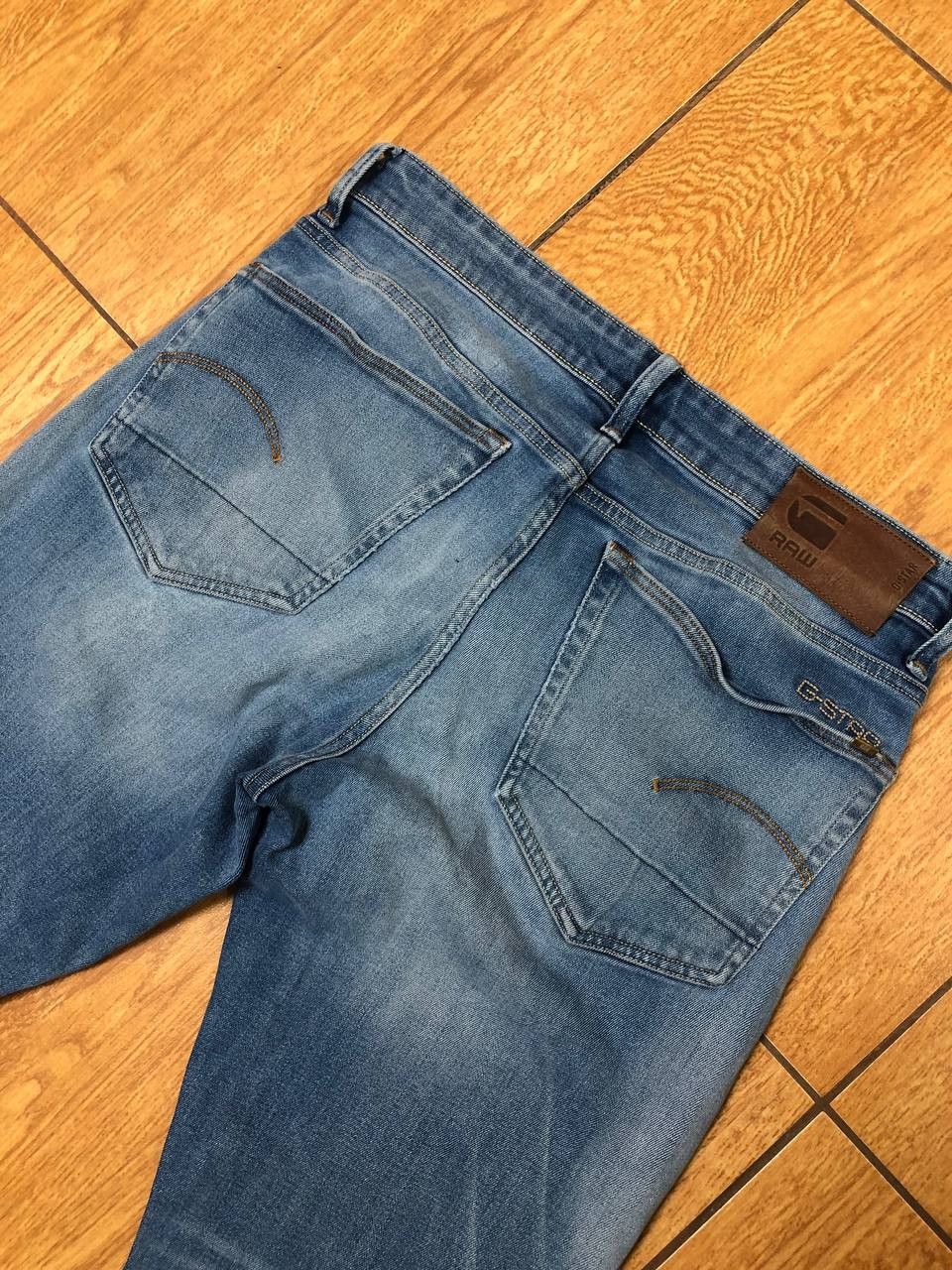 G-Star × Japanese Brand Crazy Crash Dirty Baggy Faded Jean Japan Avant Garde Style Size US 32 / EU 48 - 21 Thumbnail