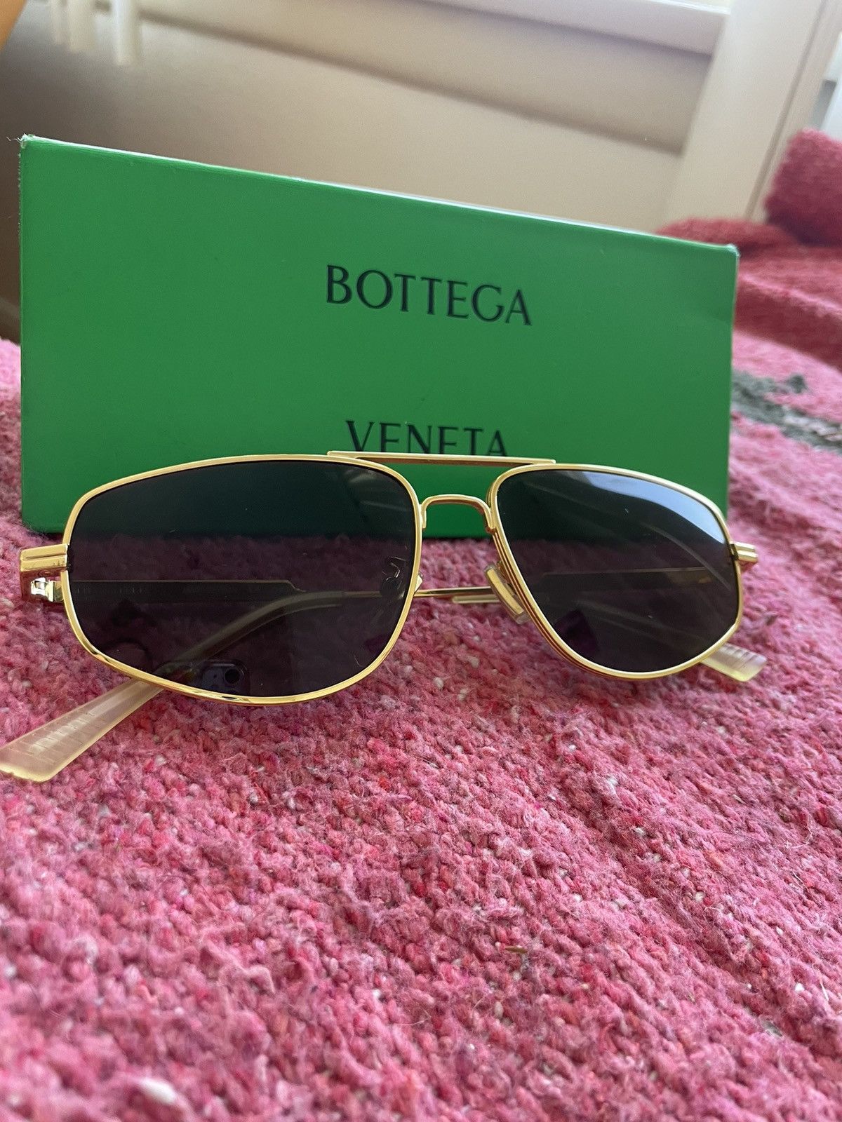 Bottega Veneta Aviator Sunglasses