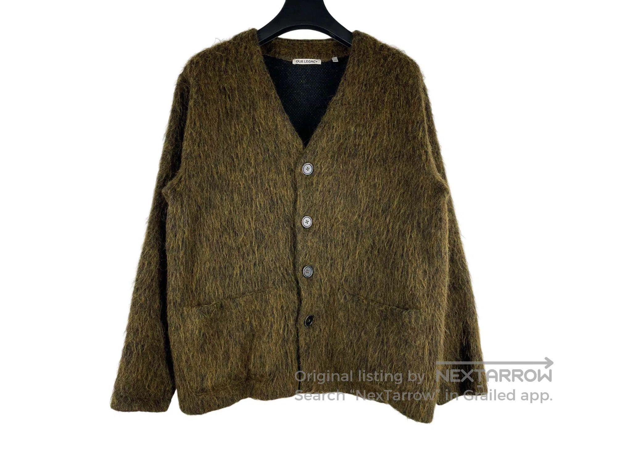 Our Legacy Our Legacy Mohair Knit Cardigan Size US S / EU 44-46 / 1 - 1 Thumbnail