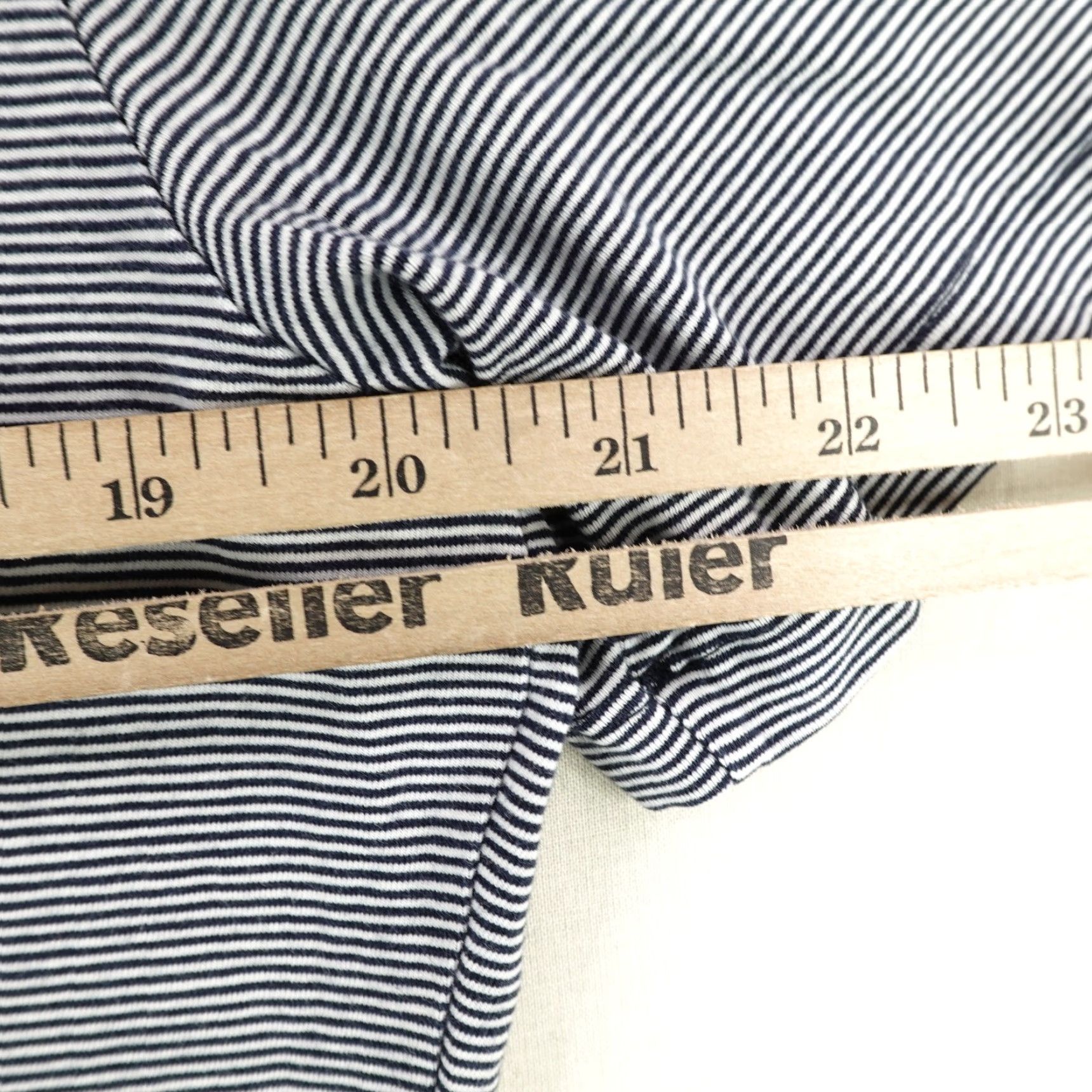 Lululemon Lululemon Shirt Mens Medium Blue Stripes 5 Year Basic Tee Performance Athletic Size US M / EU 48-50 / 2 - 5 Thumbnail