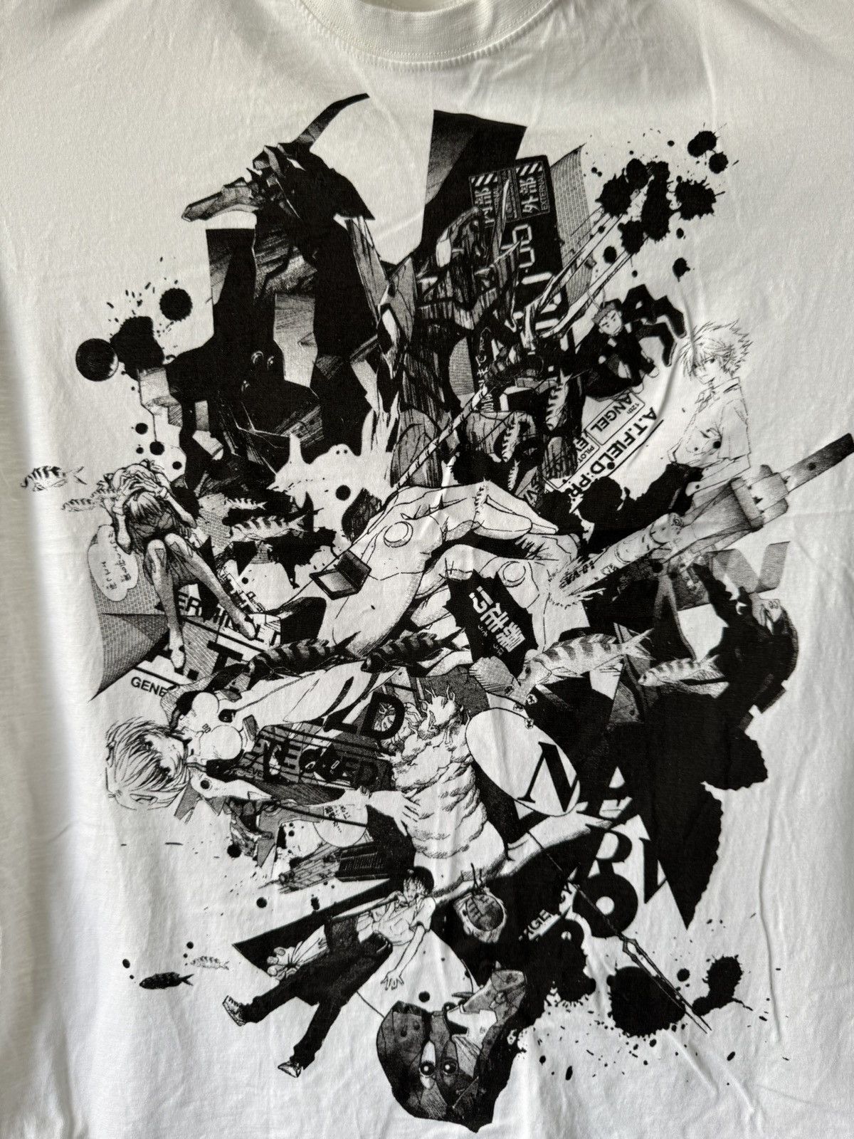 Anime 2000s Evangelion manga shirt Size US XS / EU 42 / 0 - 4 Thumbnail