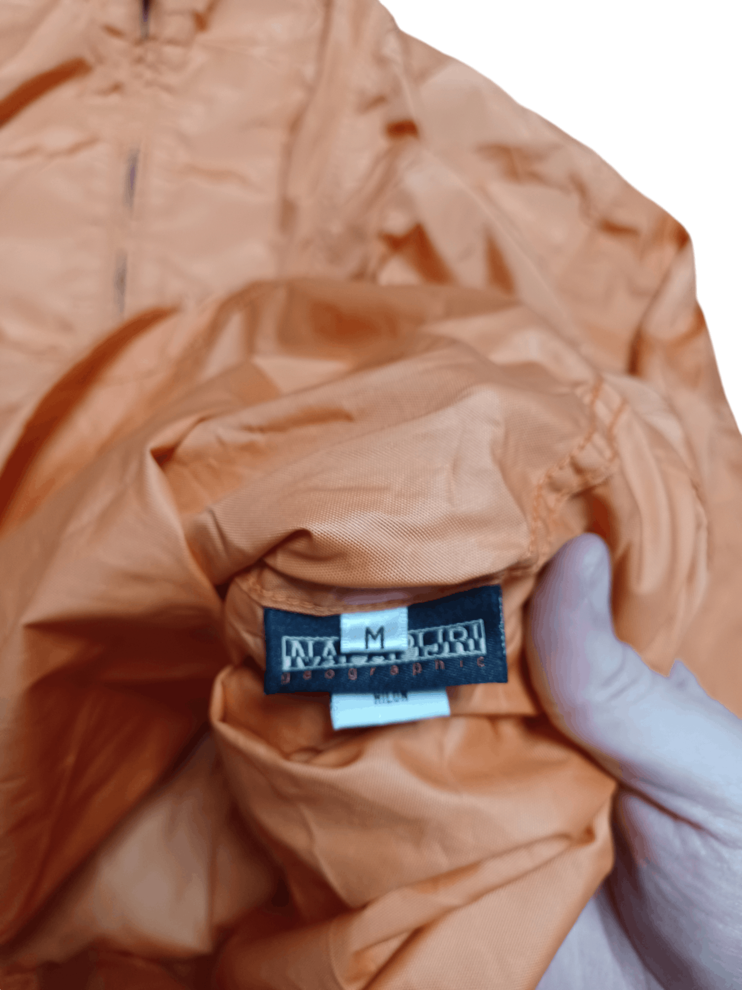 Napapijri NAPAPIJRI FIRE NYLON ANORAK ORANGE VINTAGE OUTDOORS Size US M / EU 48-50 / 2 - 5 Thumbnail