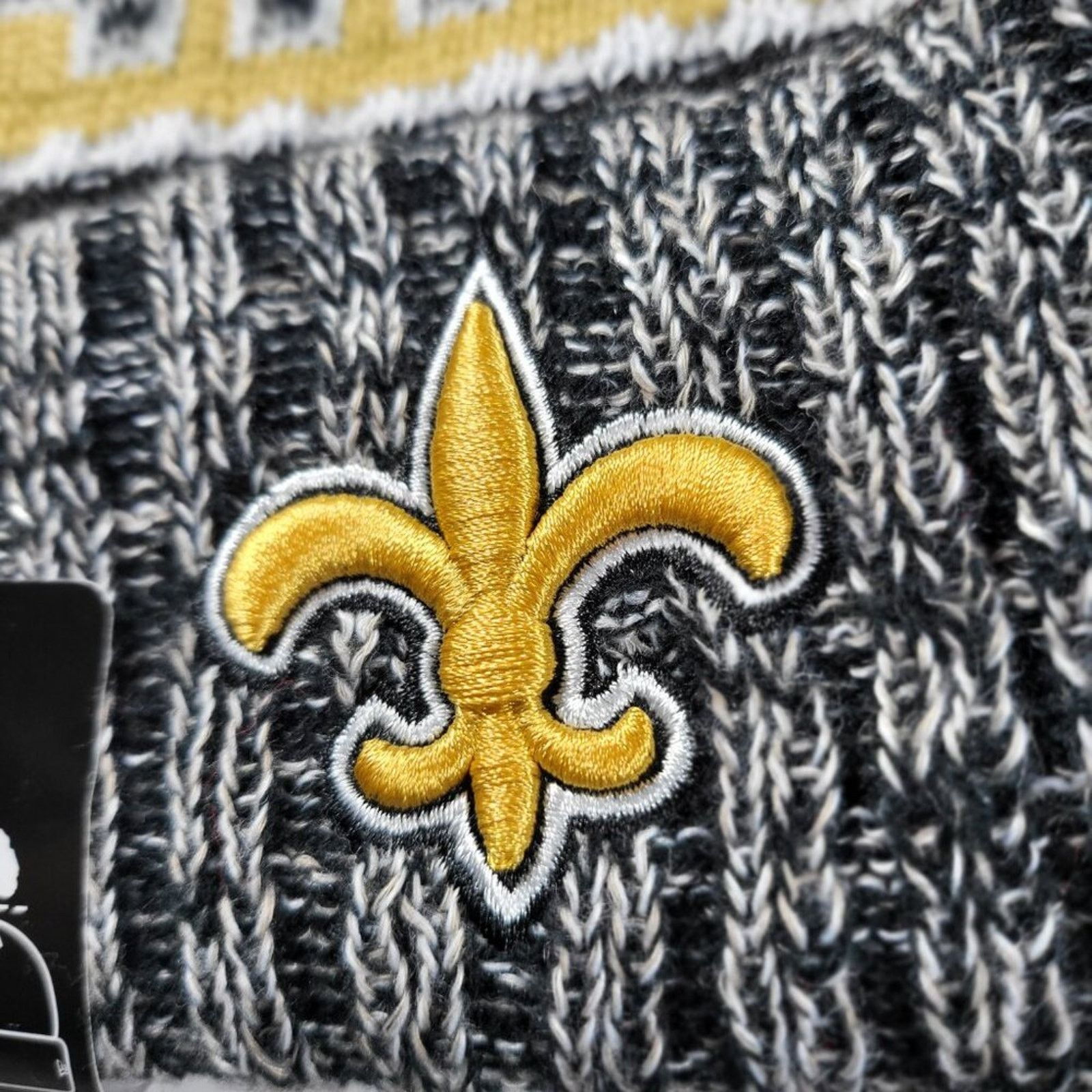Other NWT New Orleans Saints Sports Beanie Fleece Lined Unisex Size ONE SIZE - 3 Thumbnail