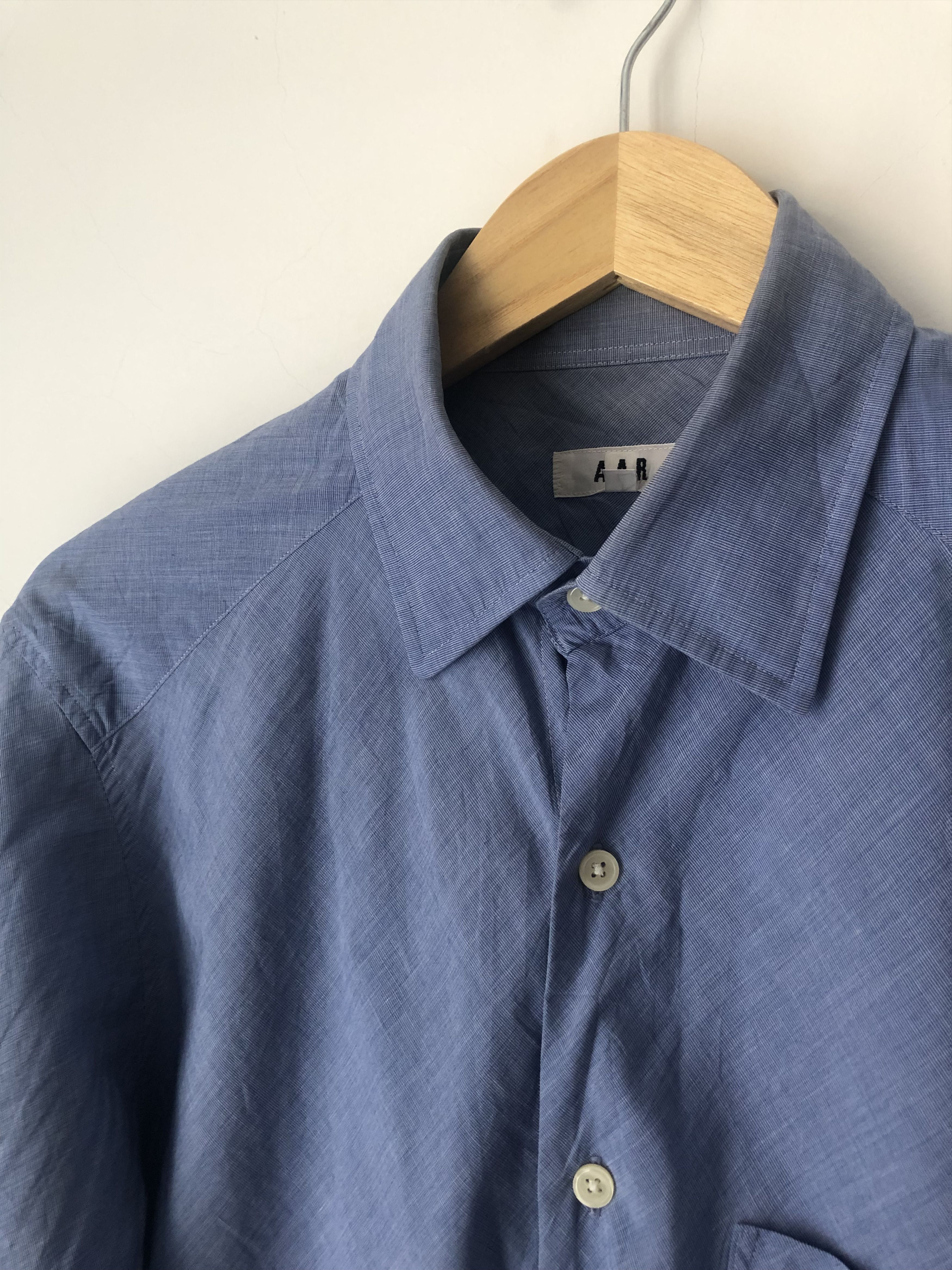 Yohji Yamamoto blue shirt Size US L / EU 52-54 / 3 - 2 Thumbnail