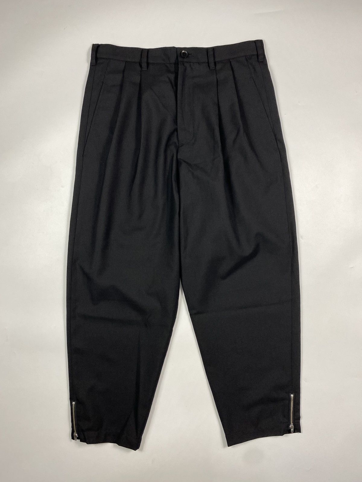 Ground Y × Yohji Yamamoto Ground Y T/W Gabardine Wrap Pants