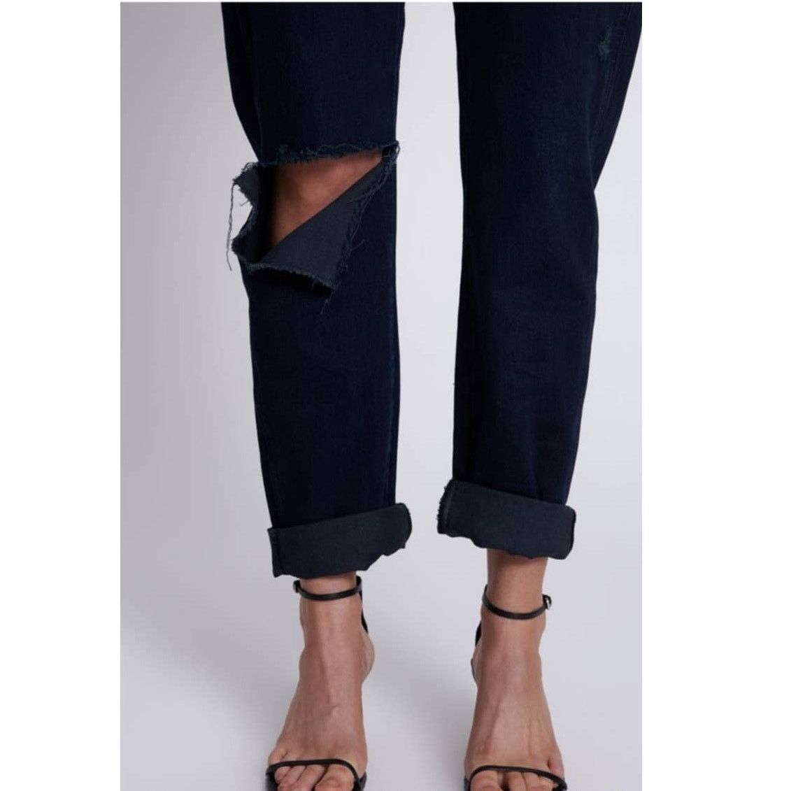 Free People New FP OneTeaspoon Shabbies Drawstring Boyfriend Jeans Size 28" / US 6 / IT 42 - 3 Thumbnail