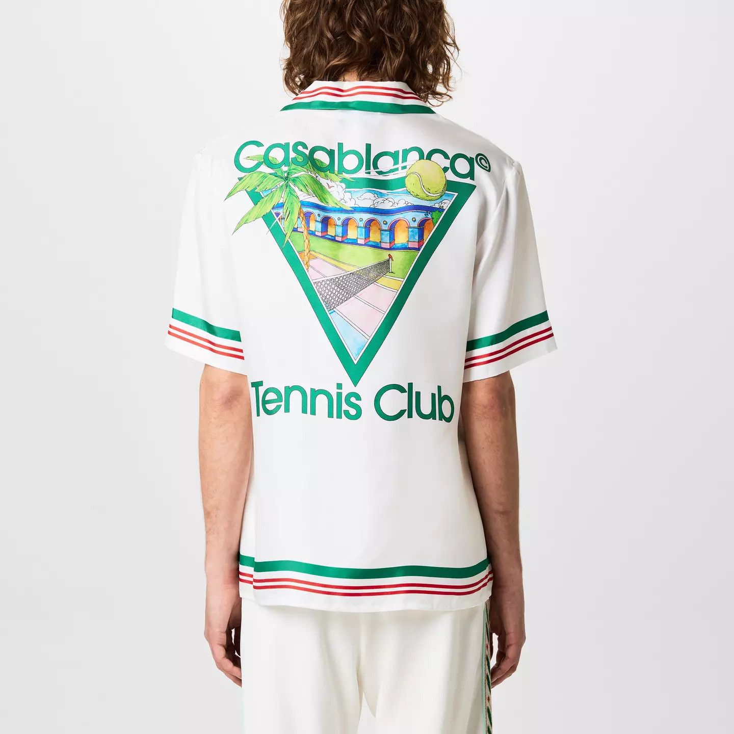 Casablanca o1g2r1mq0426 Tennis Club Bowling Shirt in Multicolor Size US S / EU 44-46 / 1 - 3 Thumbnail