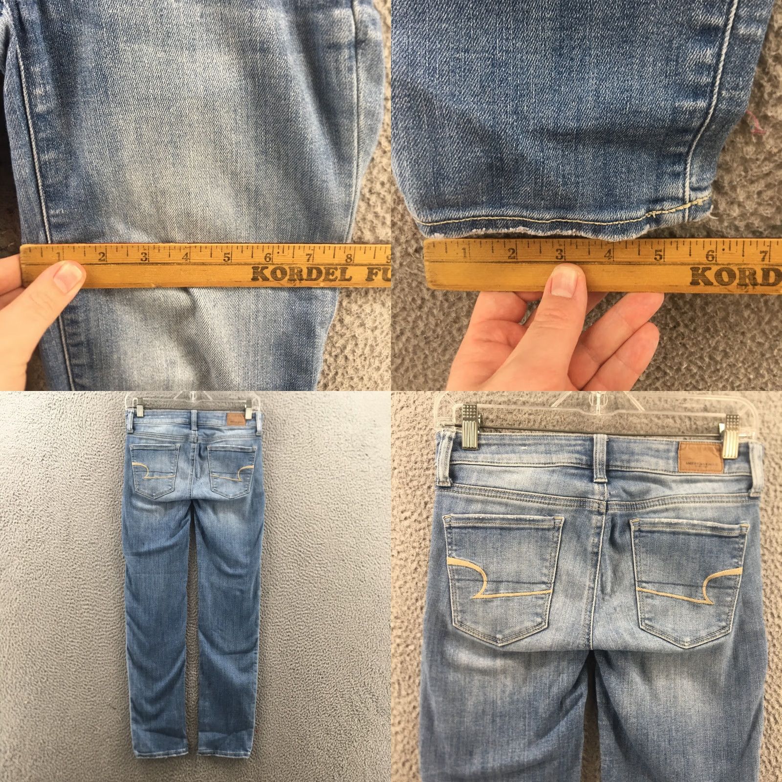American Eagle Outfitters American Eagle Outfitters Jeans Womens L Blue Five Pocket Denim Zip Fly Casual Size 36" / US 14 / IT 50 - 8 Thumbnail
