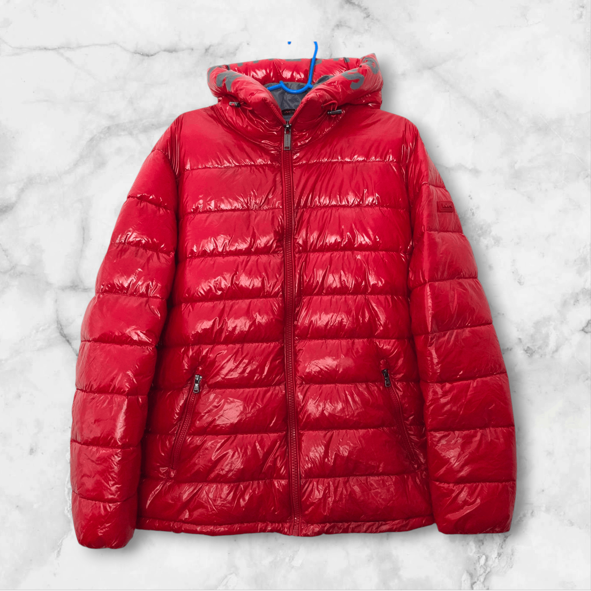 Michael Kors MICHAEL KORS Puffer Insulated Shine Red Jacket Size L Size US L / EU 52-54 / 3 - 1 Thumbnail