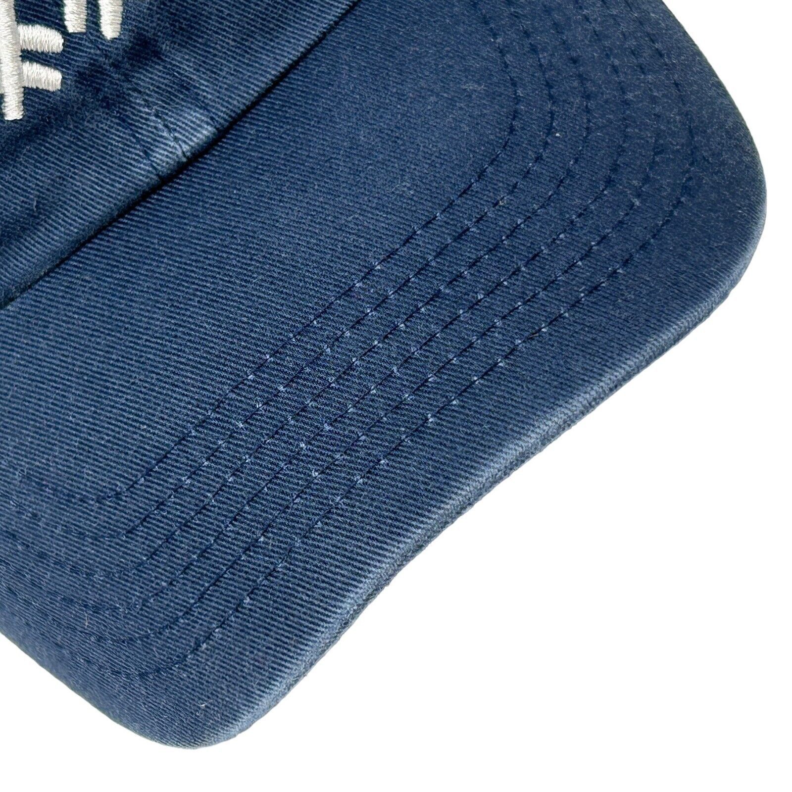 Vintage Harry Connick Jr Dad Hat Cap Blue Strapback Snowflake Winter Size ONE SIZE - 6 Thumbnail