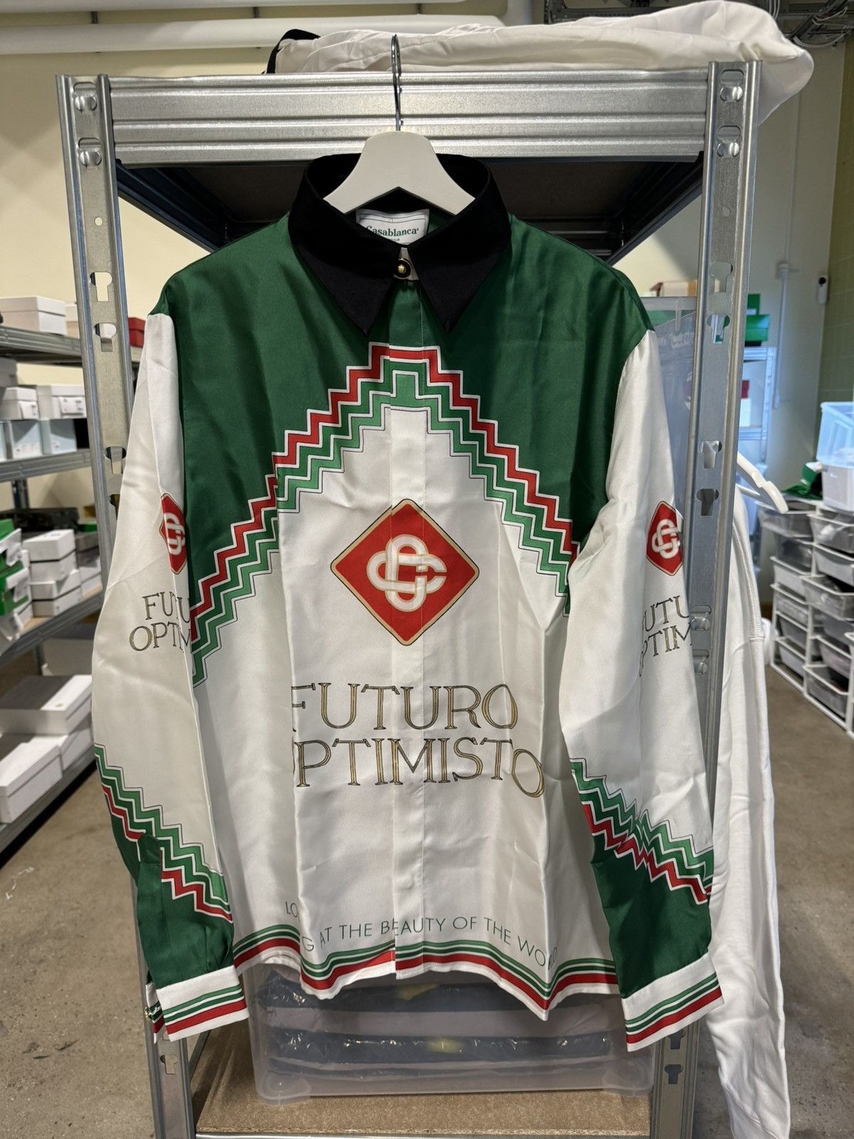 Casablanca Silk Shirt NEW 1100$