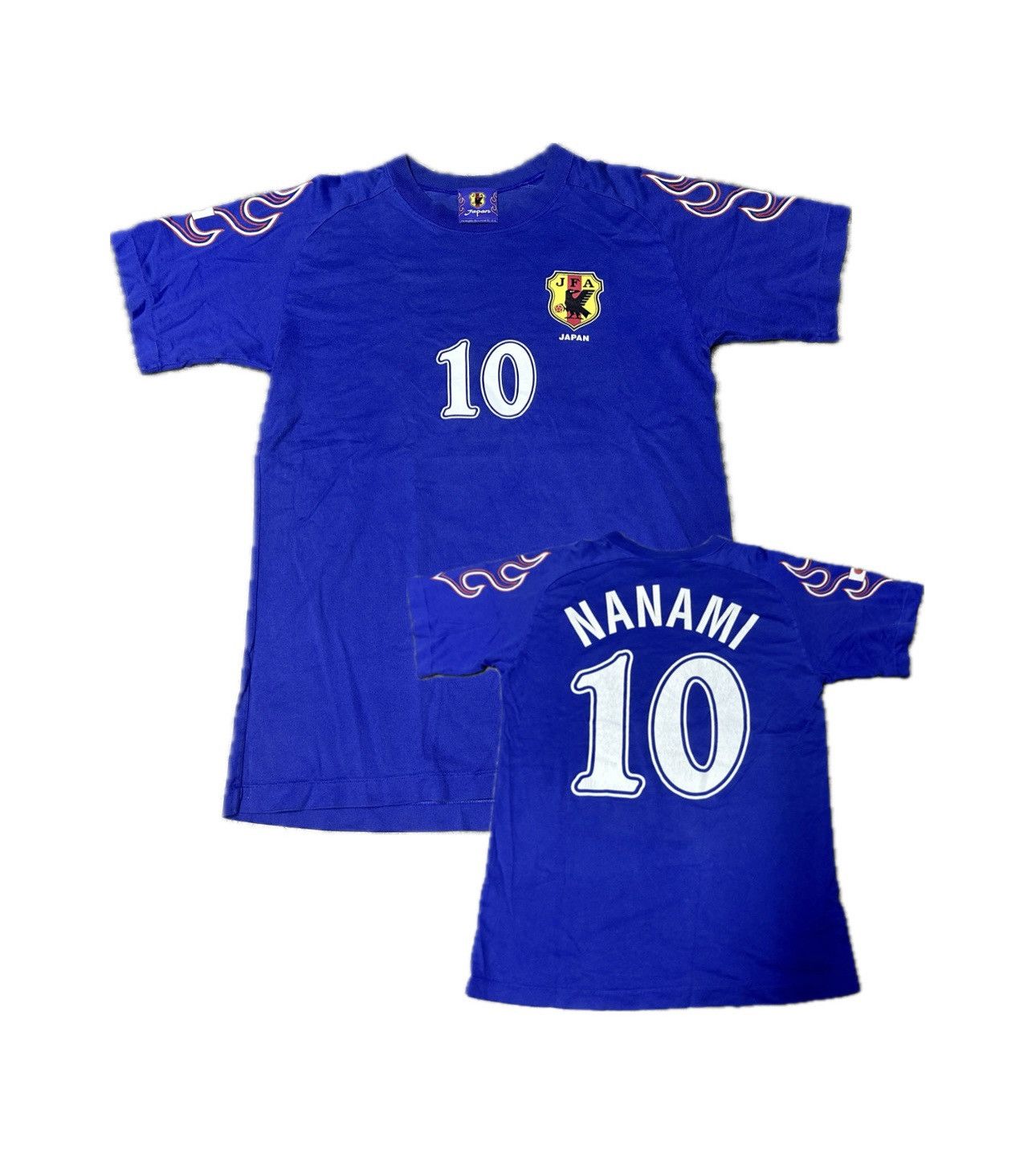 Japanese Brand × Vintage Vintage 1996 Nanami Japan Football Association Tshirt Size US M / EU 48-50 / 2 - 1 Thumbnail