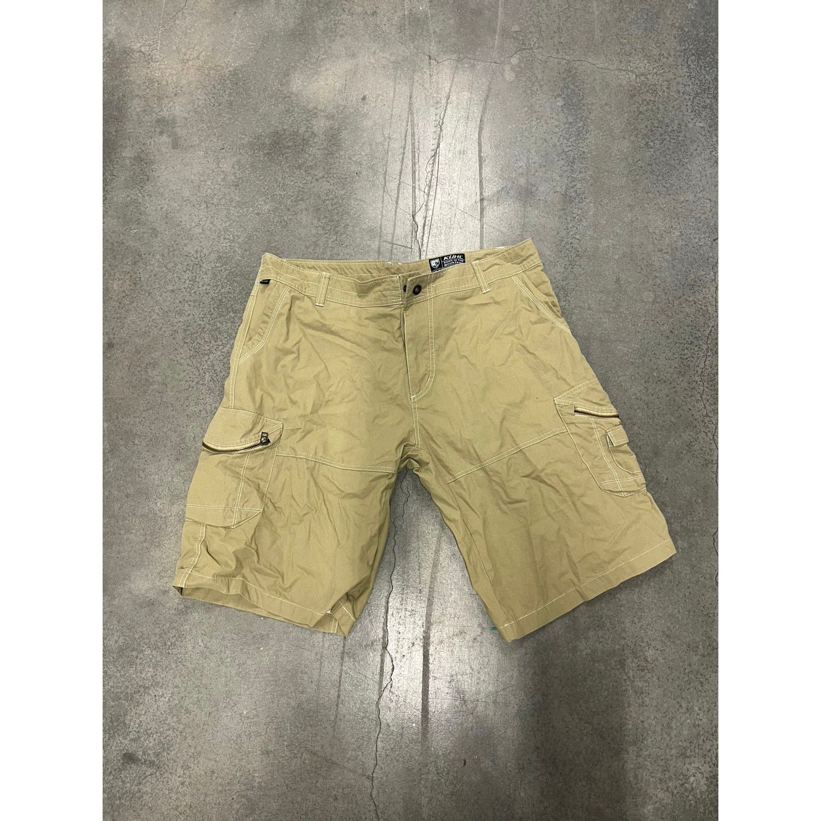 Kuhl Kuhl Vintage Patina Dye Shorts Mens 40 Brown Utility Size US 40 / EU 56 - 1 Thumbnail