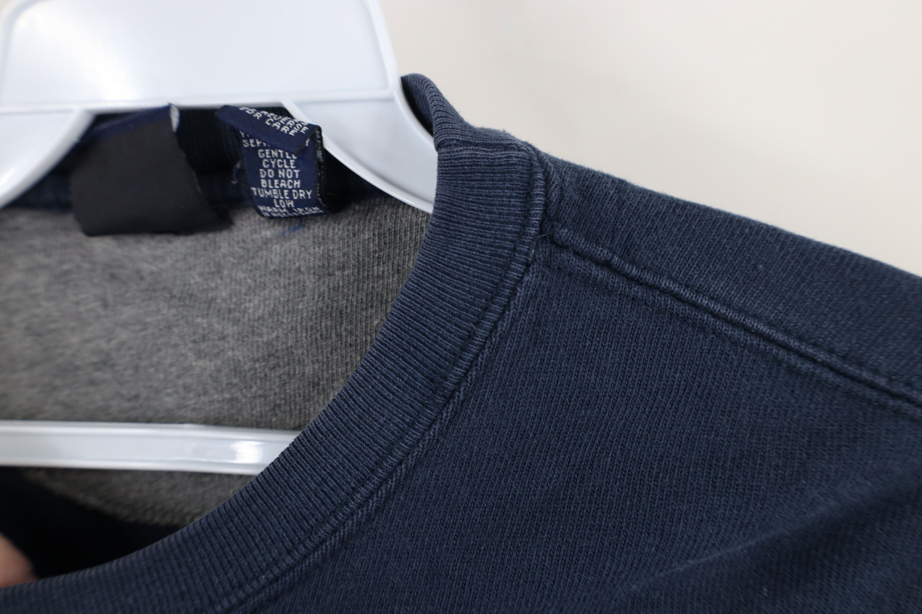 Gap × Vintage Vintage 90s Gap Block Heavy Ribbed Knit Long Sleeve T-Shirt Size US XXL / EU 58 / 5 - 7 Thumbnail
