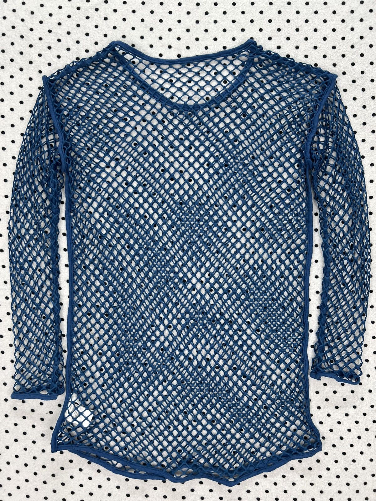 Japanese Brand Wego Mesh Shirt Size S / US 4 / IT 40 - 2 Thumbnail