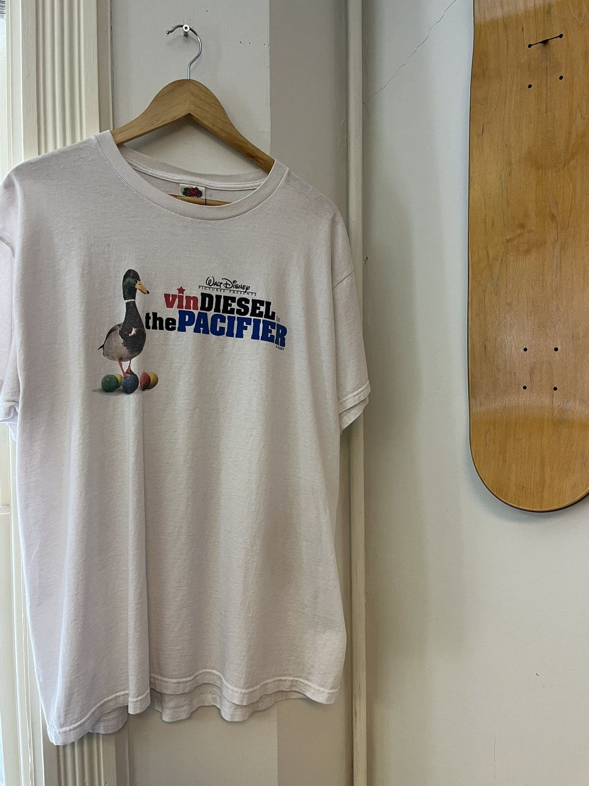 Vintage 2005 Disney’s The Pacifier Movie Tee Size US XL / EU 56 / 4 - 1 Thumbnail