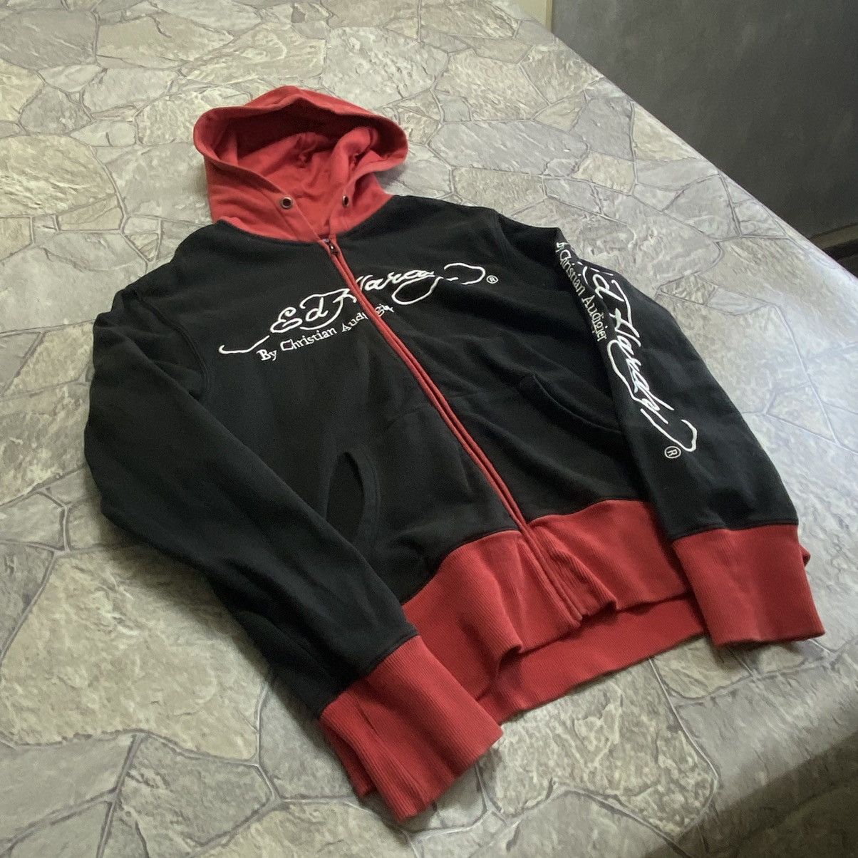 Ed Hardy Vintage Ed Hardy Hoodie Big Logo Size US M / EU 48-50 / 2 - 2 Thumbnail