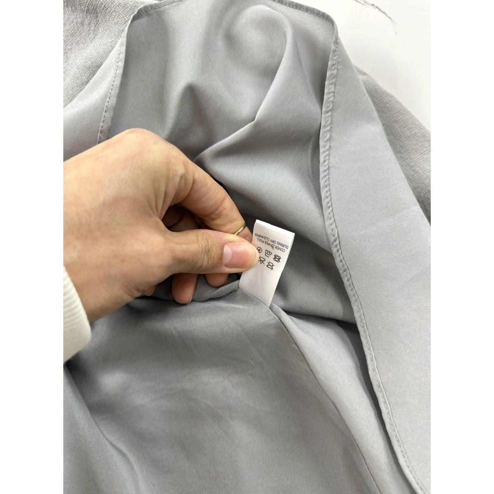 Vintage VINTAGE Anthropologie BHLDN "There Is Only You & Me" Dress 6 Gray Silk Bridesmaid Size US S / EU 44-46 / 1 - 5 Thumbnail