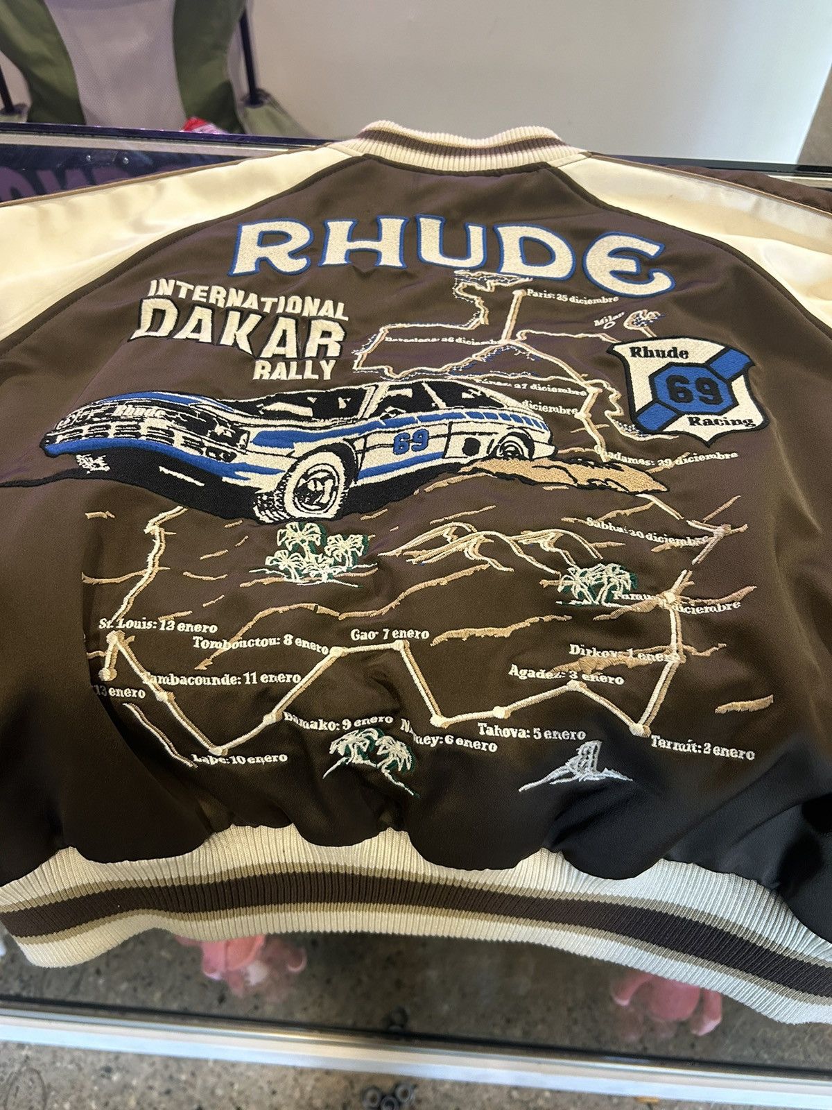 Rhude racer bomber