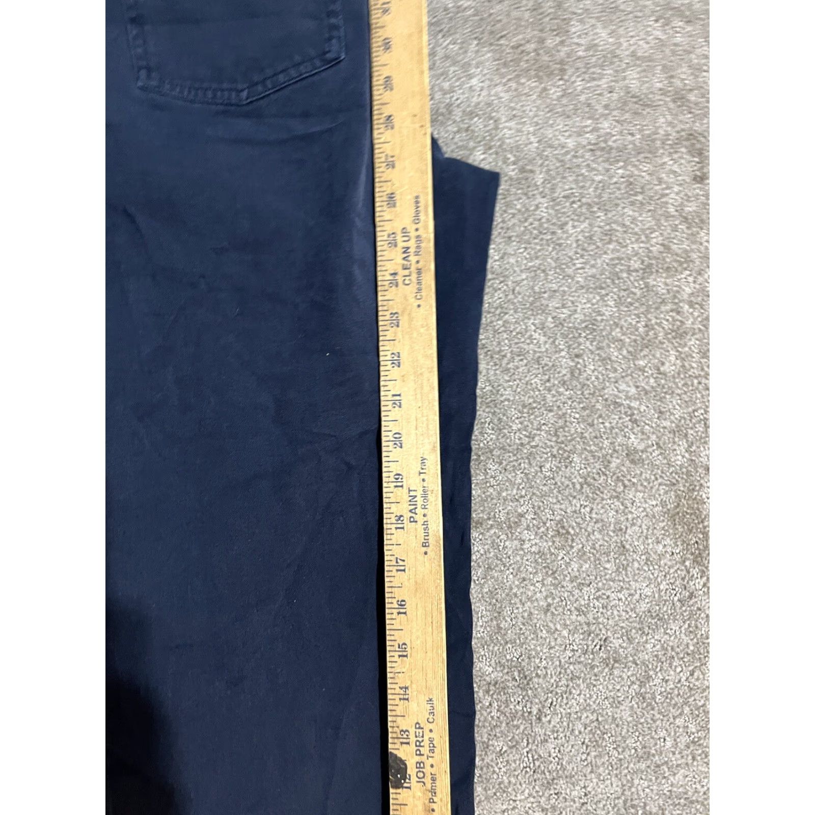 Vintage ST JOHN KNIT SPORT Pants Women's Size 12 Navy Blue Twill Straight Size 34" / US 12 / IT 48 - 6 Thumbnail