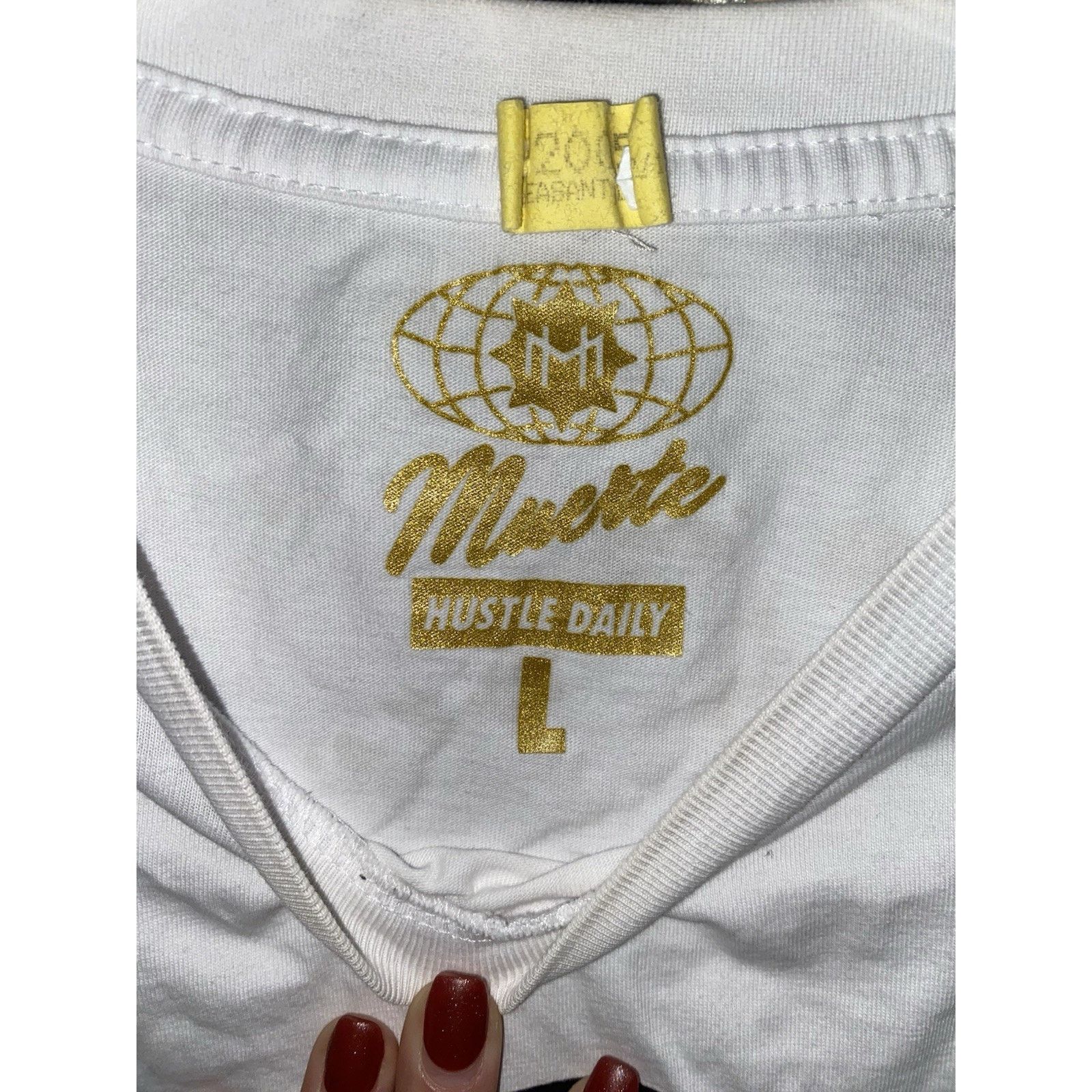 Other Hasta Muerte Get Money Angel White T-Shirt SEE DESCRIPTION Size US L / EU 52-54 / 3 - 4 Thumbnail