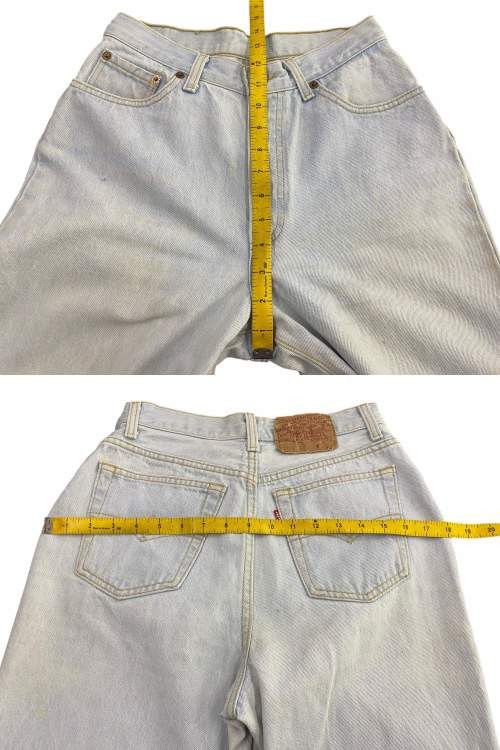 Levi's Levi's 501 Jeans Light Wash Tapered Leg Dirty Blue Jeans Size 26" / US 2 / IT 38 - 10 Thumbnail
