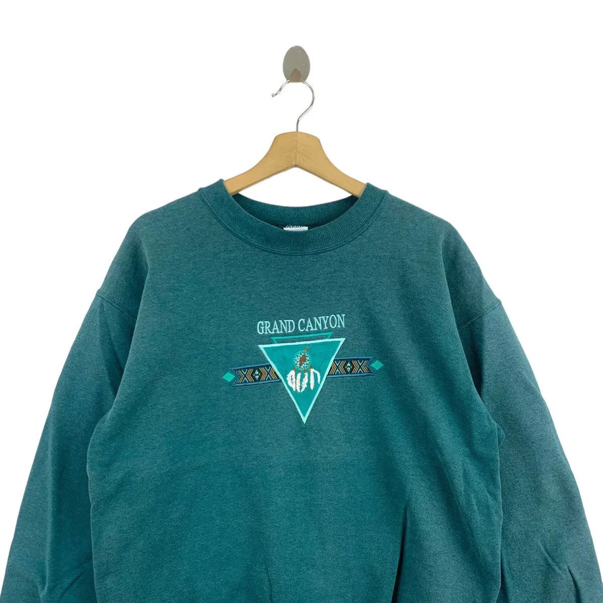 Jerzees Vtg 90’ JERZEES GRAND CANYON National Park Sweatshirt Nature Size M / US 6-8 / IT 42-44 - 2 Thumbnail
