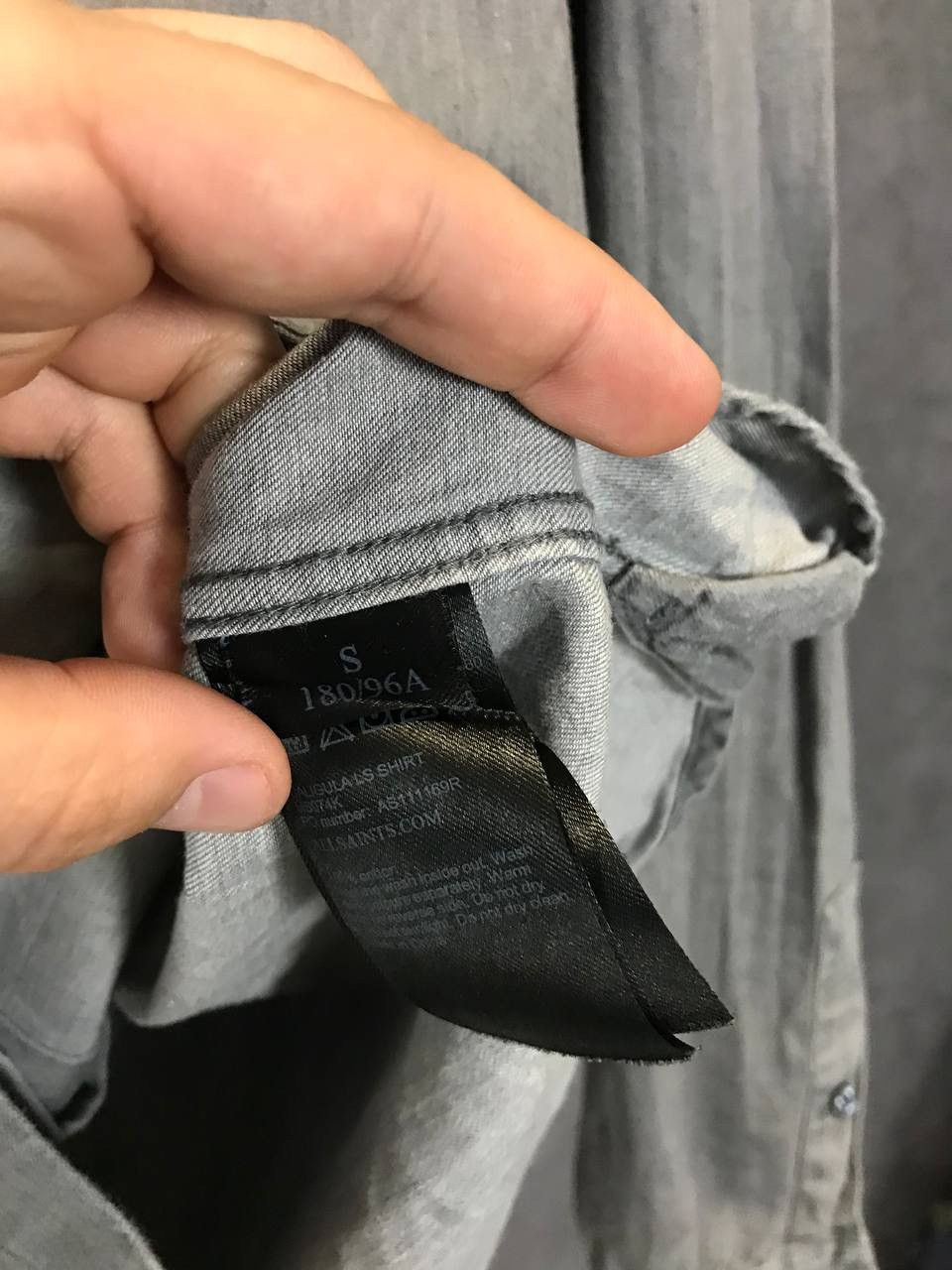 Allsaints Allsaints designer logo shirt Size US S / EU 44-46 / 1 - 5 Thumbnail