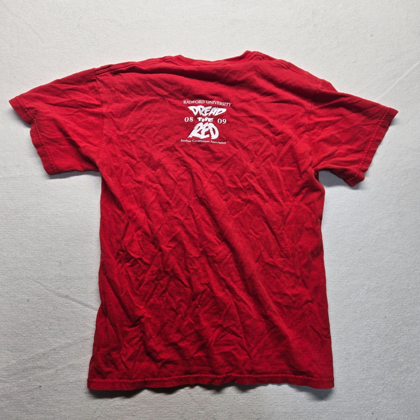 Vintage Radford University Virginia VA Red T-Shirt Adult Small Unisex Size US S / EU 44-46 / 1 - 8 Thumbnail