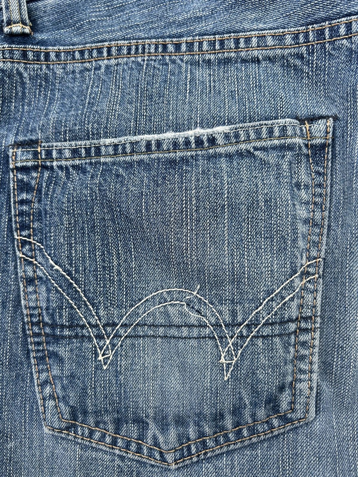 Kapital Vintage Edwin 505Z Selvedge Distressed Denim Jeans Size US 33 - 9 Thumbnail