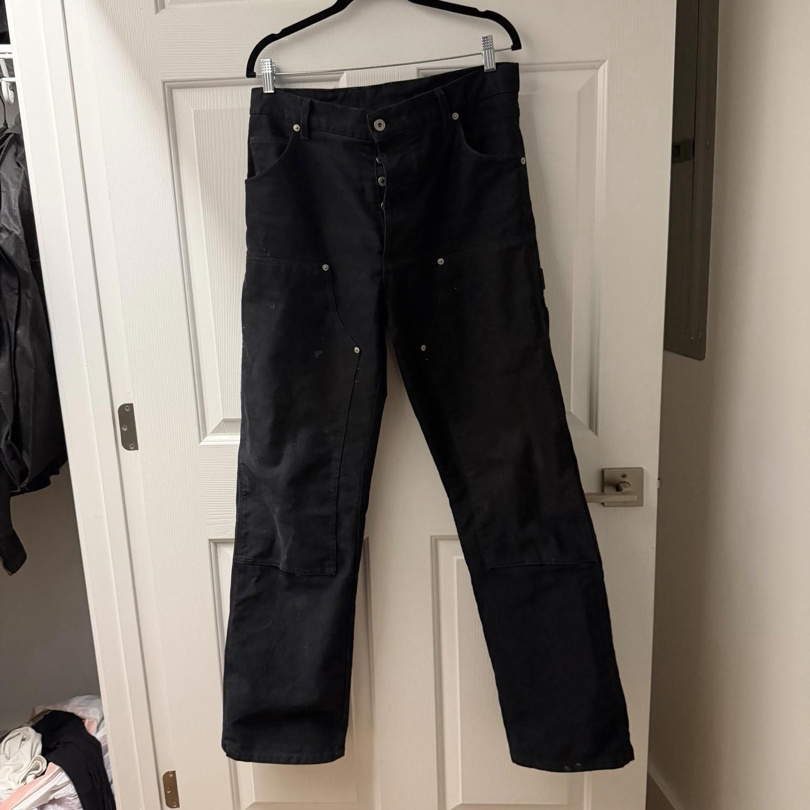 Heron Preston Carpenter Pants Black Men’s Size M 32 Waist