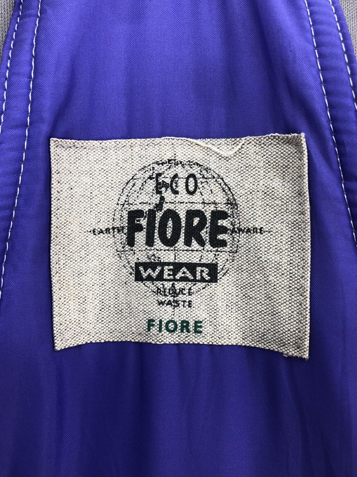 Japanese Brand Vintage 80's Ski Suit Overall Winter Windproof by Fiore Size US 30 / EU 46 - 12 Thumbnail