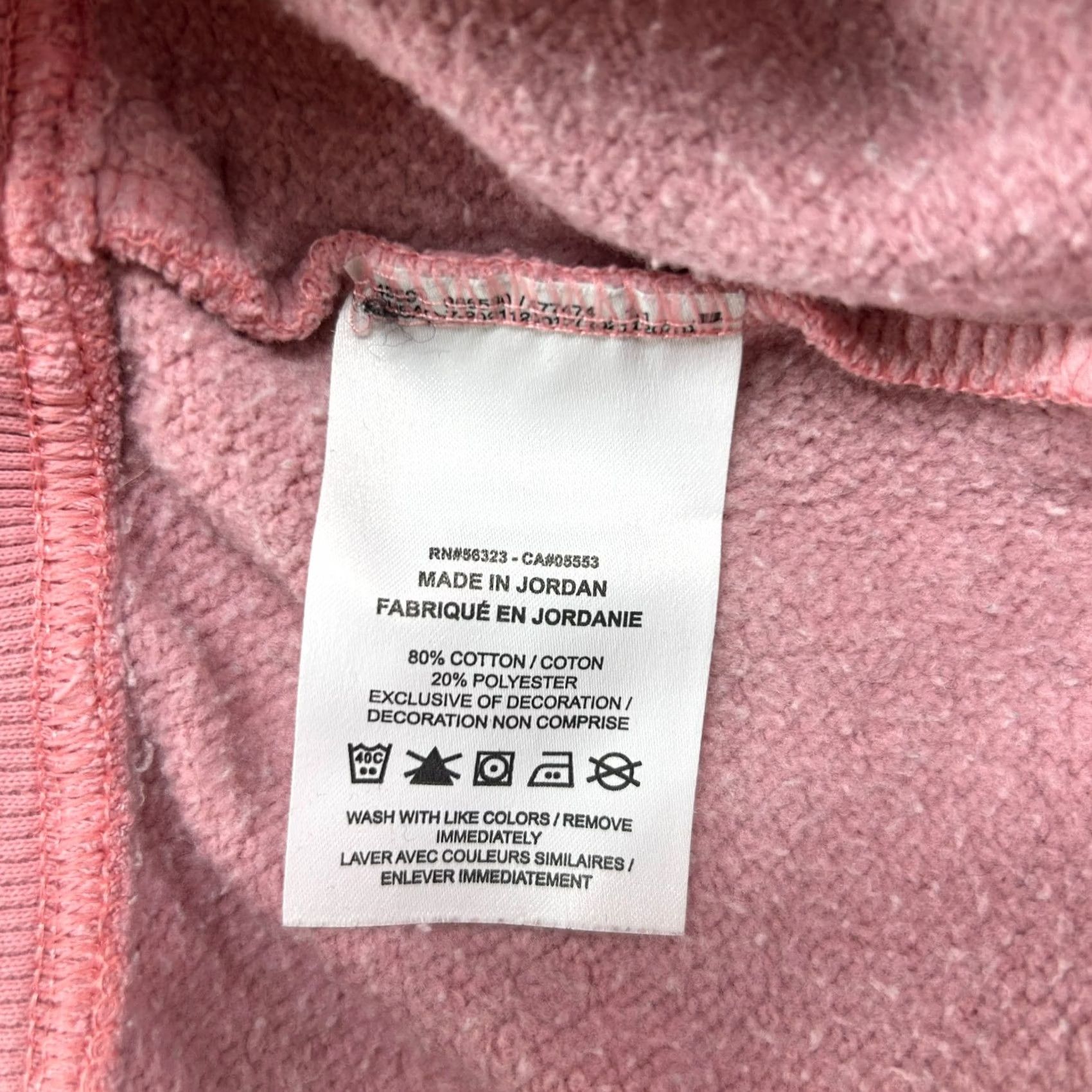 Nike Nike Sweatpants Womens L Pink Drawstring Fleece Cotton Baggy Wide Leg Athletic Tapered Inseam 34 in Size 36" / US 14 / IT 50 - 4 Thumbnail