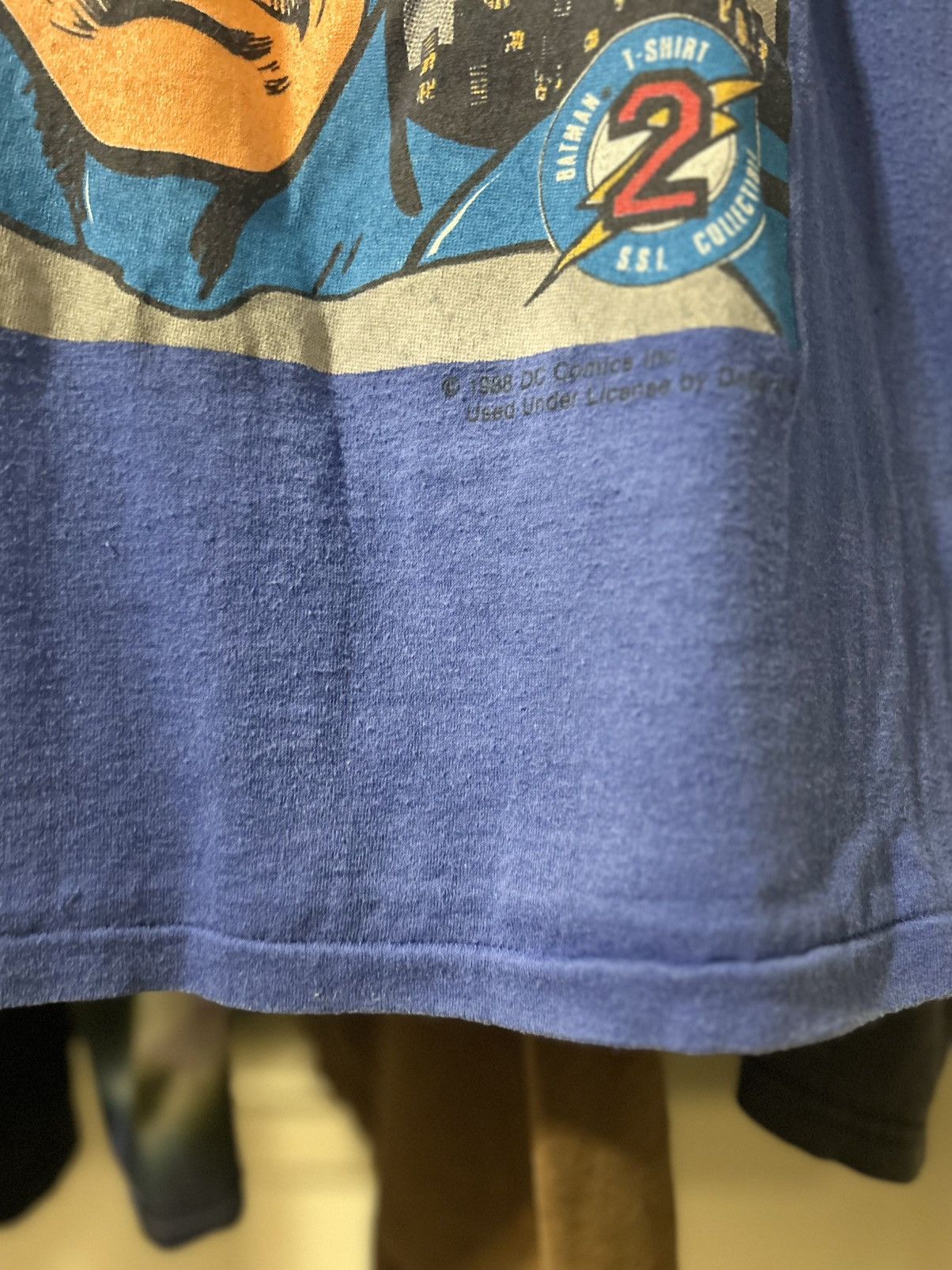 Vintage 1988 Batman BC licensed Size US M / EU 48-50 / 2 - 2 Thumbnail