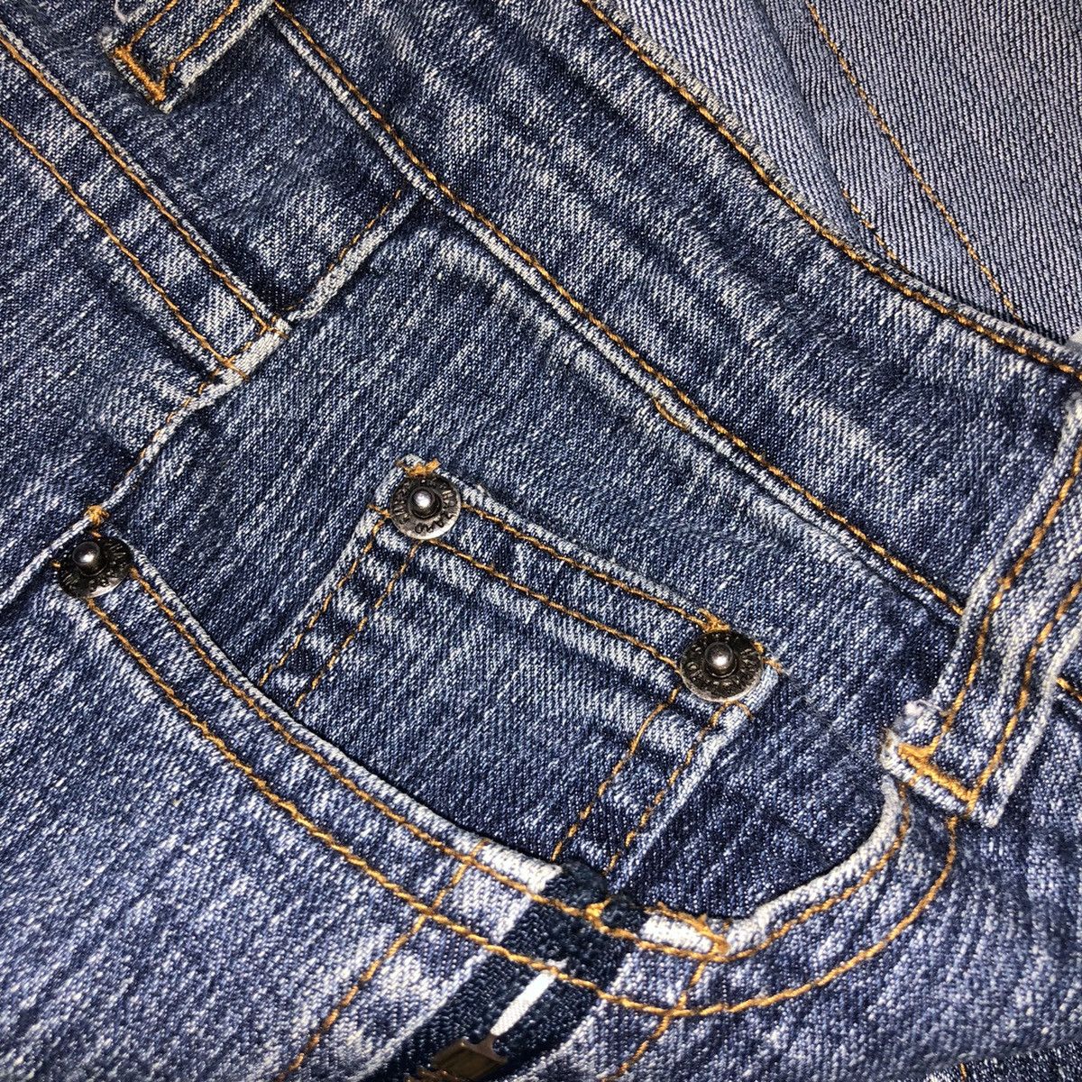 Designer × Japanese Brand Rodes Roses x Haphazard Jeans Size US 29 - 11 Thumbnail