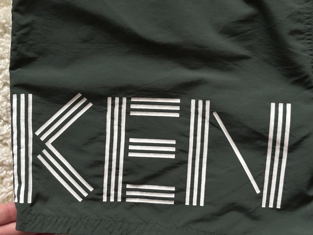 Designer × Kenzo Kenzo Paris big logo shorts Size US 35 - 10 Thumbnail