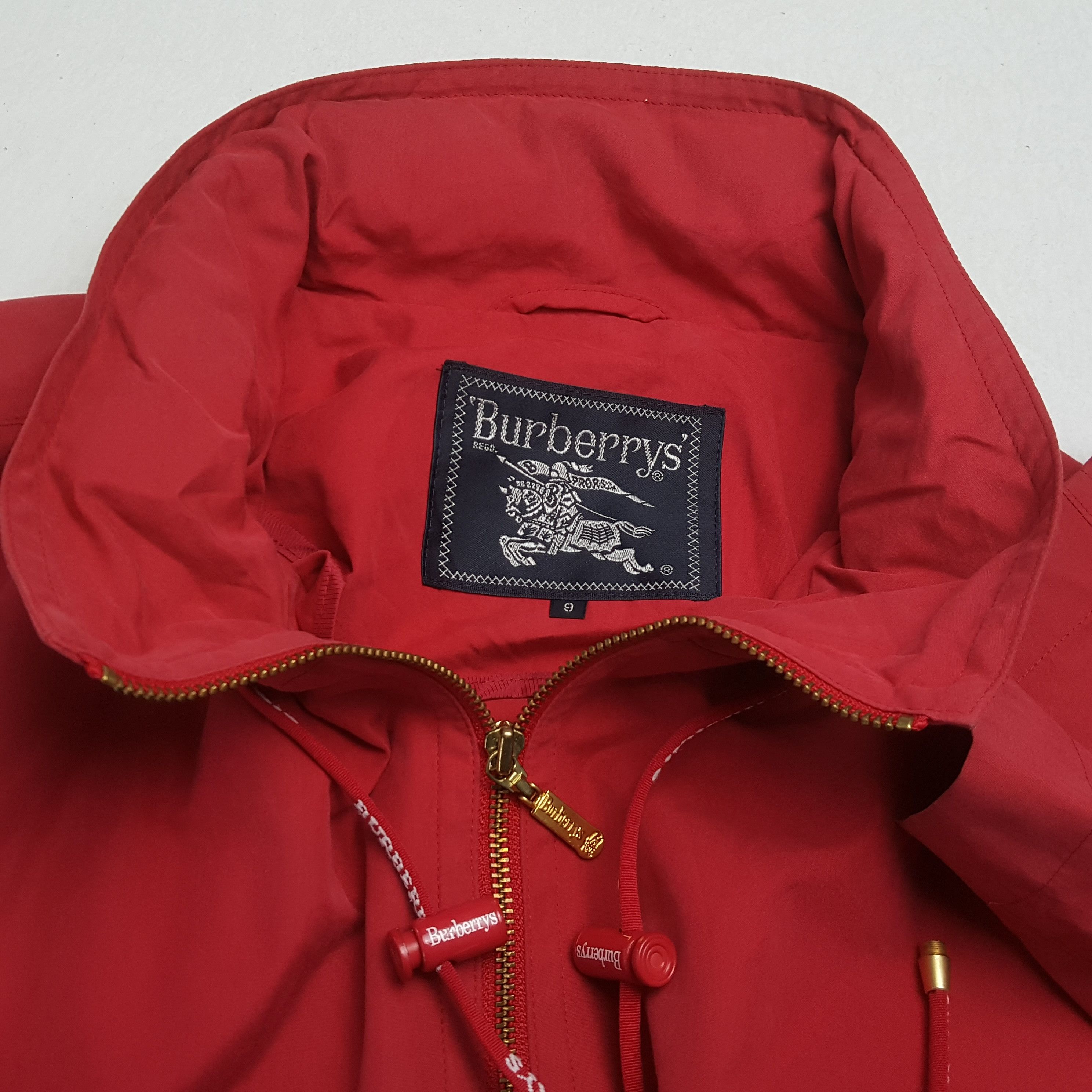 Burberry × Vintage BURBERRYS Fashion Brand Custom Art Jacket Size US L / EU 52-54 / 3 - 11 Thumbnail