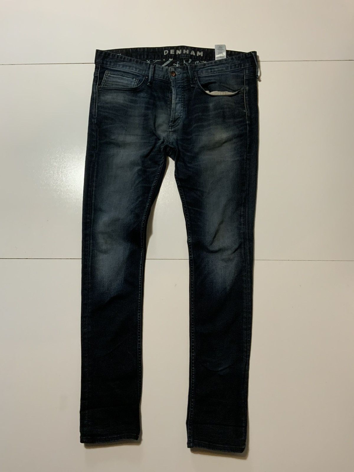 DENHAM Denham The Jeanmaker Bolt Skinny Slim Button Fly Denim Jeans Size US 36 / EU 52 - 1 Thumbnail