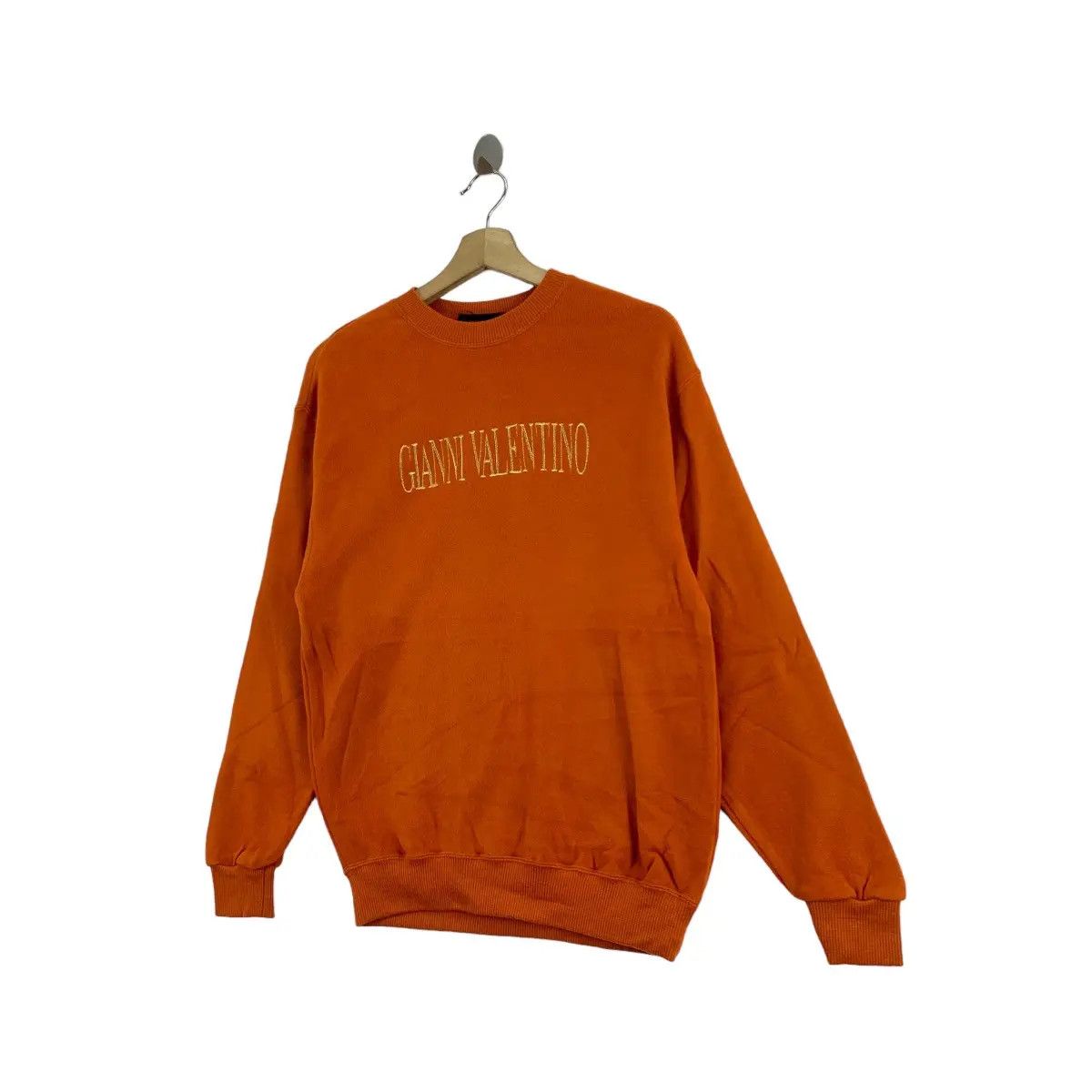 Vintage Vtg GIANNI VALENTINO ITALY Embroidered Sweatshirt Pullover Size M / US 6-8 / IT 42-44 - 4 Thumbnail