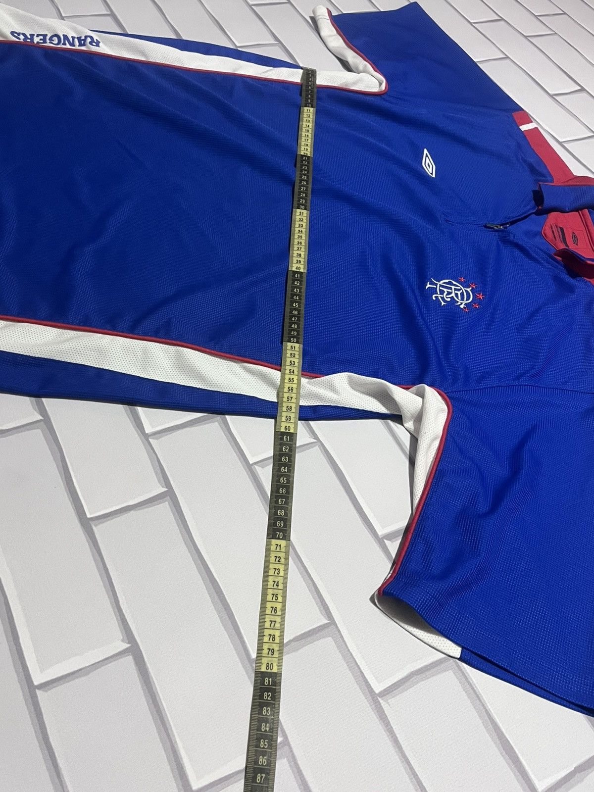 Umbro Rangers zip 1/4 zip Umbro T-shirt Size US XXL / EU 58 / 5 - 9 Thumbnail