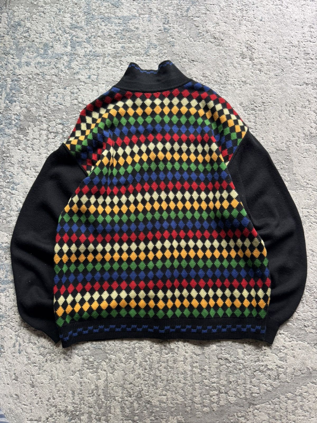 Carlo Colucci Carlo colucci Vintage Wool Abstraction sweater Size L/Xl Size US L / EU 52-54 / 3 - 8 Thumbnail