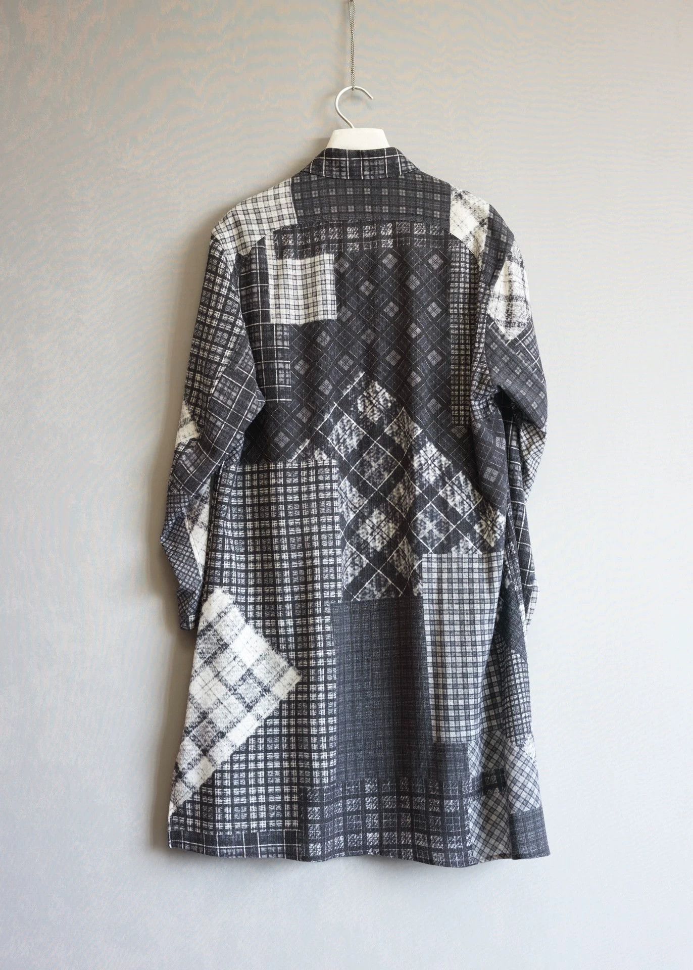 Yohji Yamamoto Yohji Yamamoto 16AW Hankyu Checked Long Shirt 1 Oversized Size US S / EU 44-46 / 1 - 3 Thumbnail