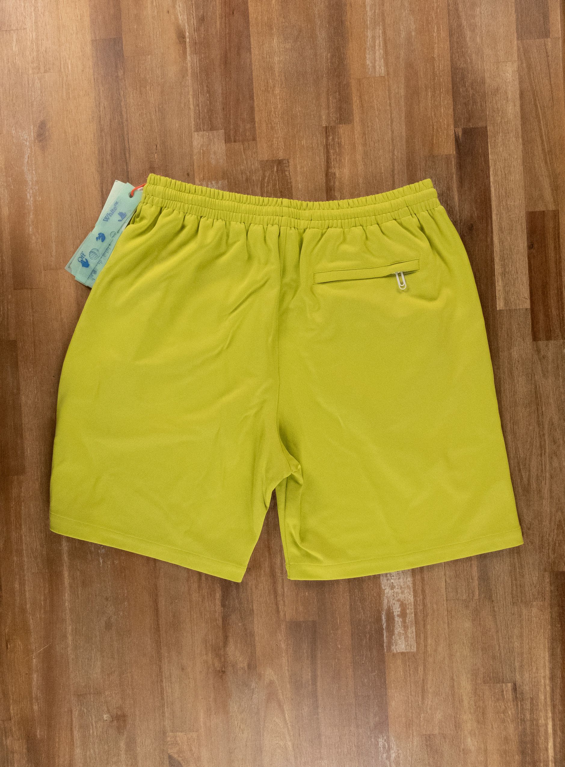 Off-White OFF-WHITE yellow arrow skate track nylon shorts Large Size US 34 / EU 50 - 7 Thumbnail