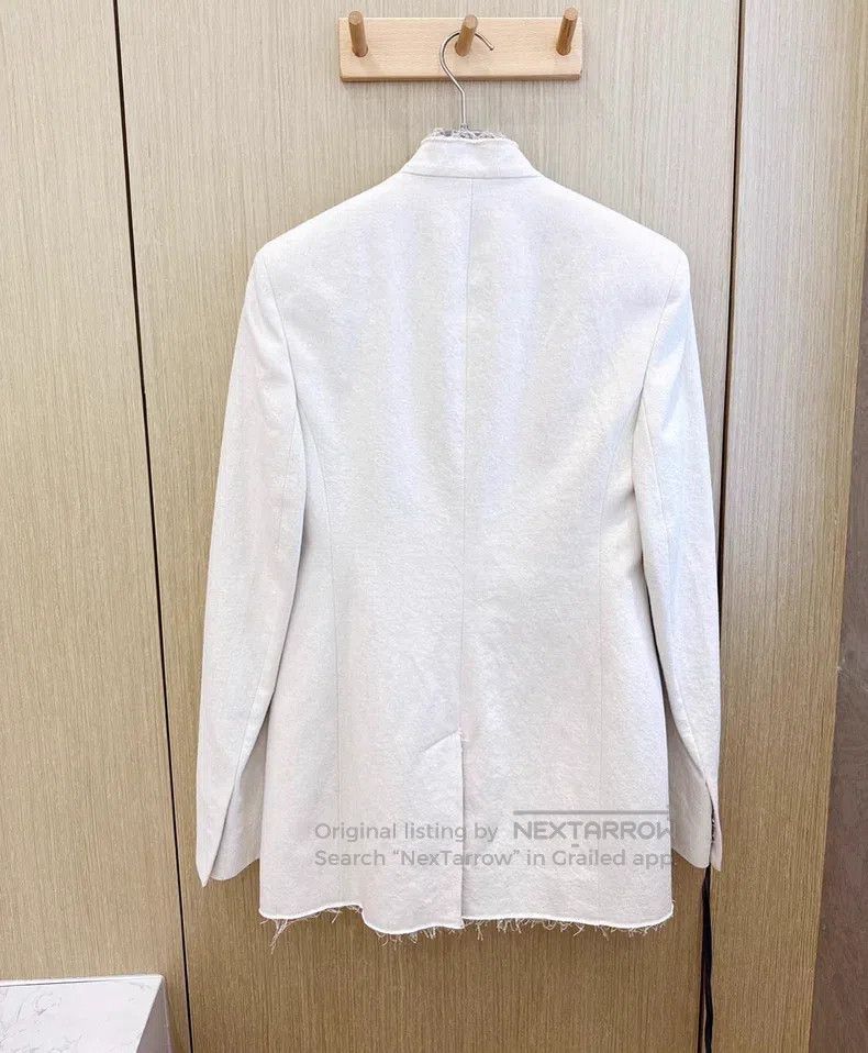 Loewe Loewe Beige Blazer Denim Jacket Size XS / US 0-2 / IT 36-38 - 3 Thumbnail