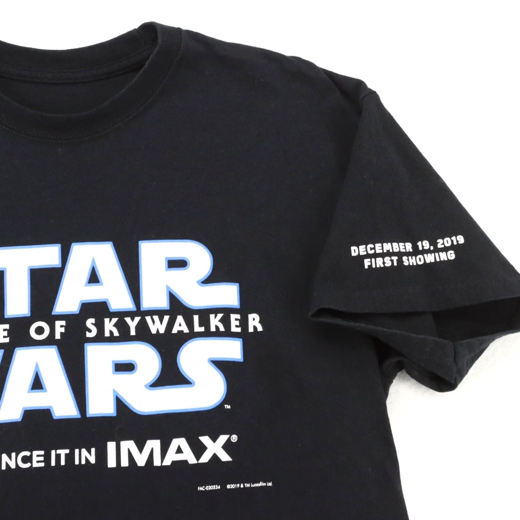 Next Level STAR WARS The Rise of Skywalker IMAX Promo First Showing TShirt Mens Sz L 29x20 Size US L / EU 52-54 / 3 - 3 Thumbnail