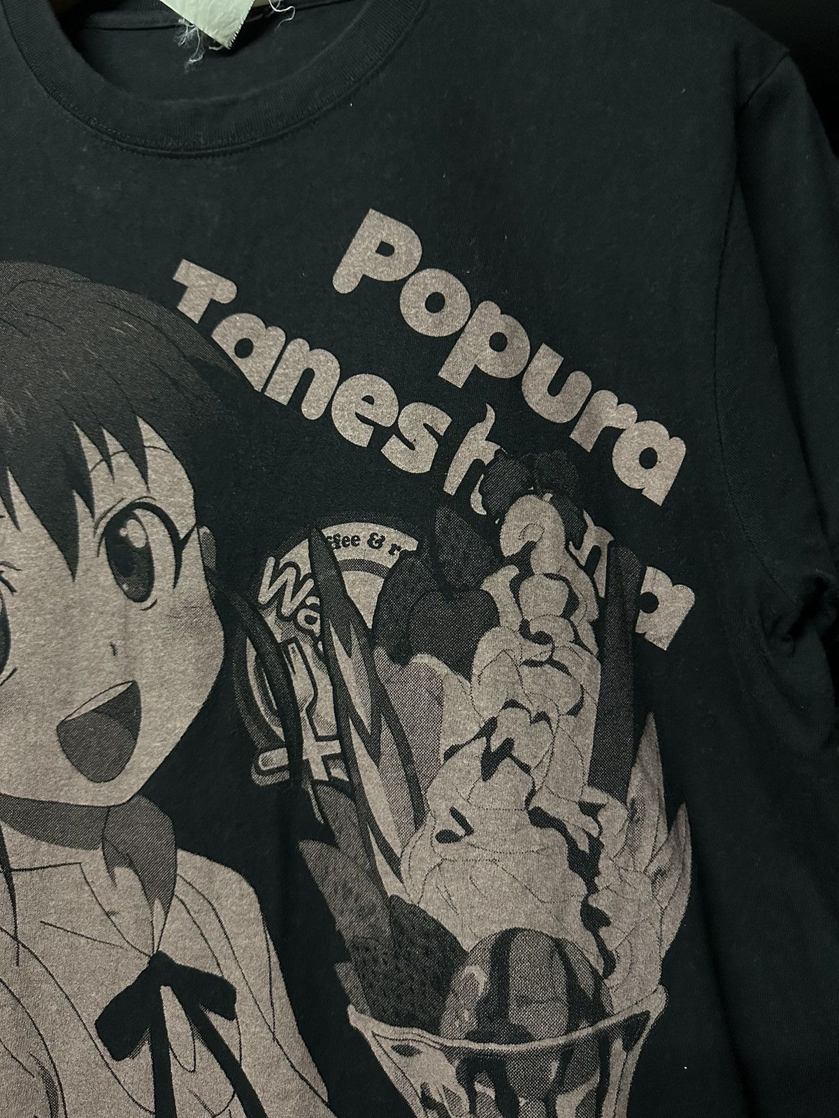 Anime × Vintage Vintage Cospa Anime Aop Popura Taneshima Sun Faded Tee Size US L / EU 52-54 / 3 - 5 Thumbnail