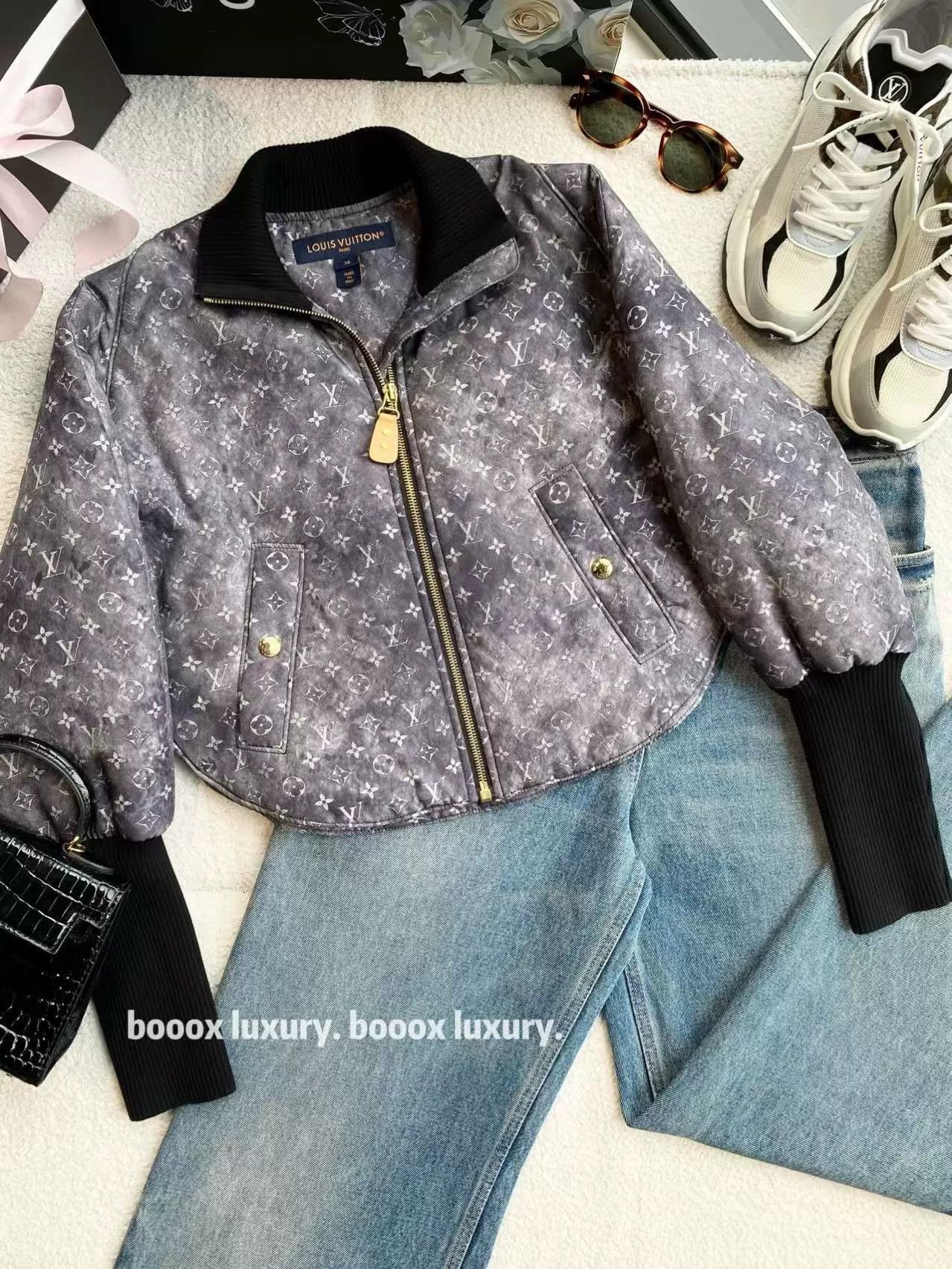 Louis Vuitton Louis Vuitton Monogram Cropped Cotton Jacket Size XS / US 0-2 / IT 36-38 - 1 Thumbnail