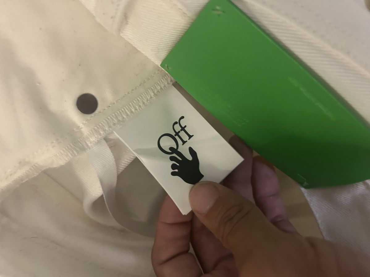 Off-White Off White Denim Shorts in White Size US 30 / EU 46 - 2 Thumbnail