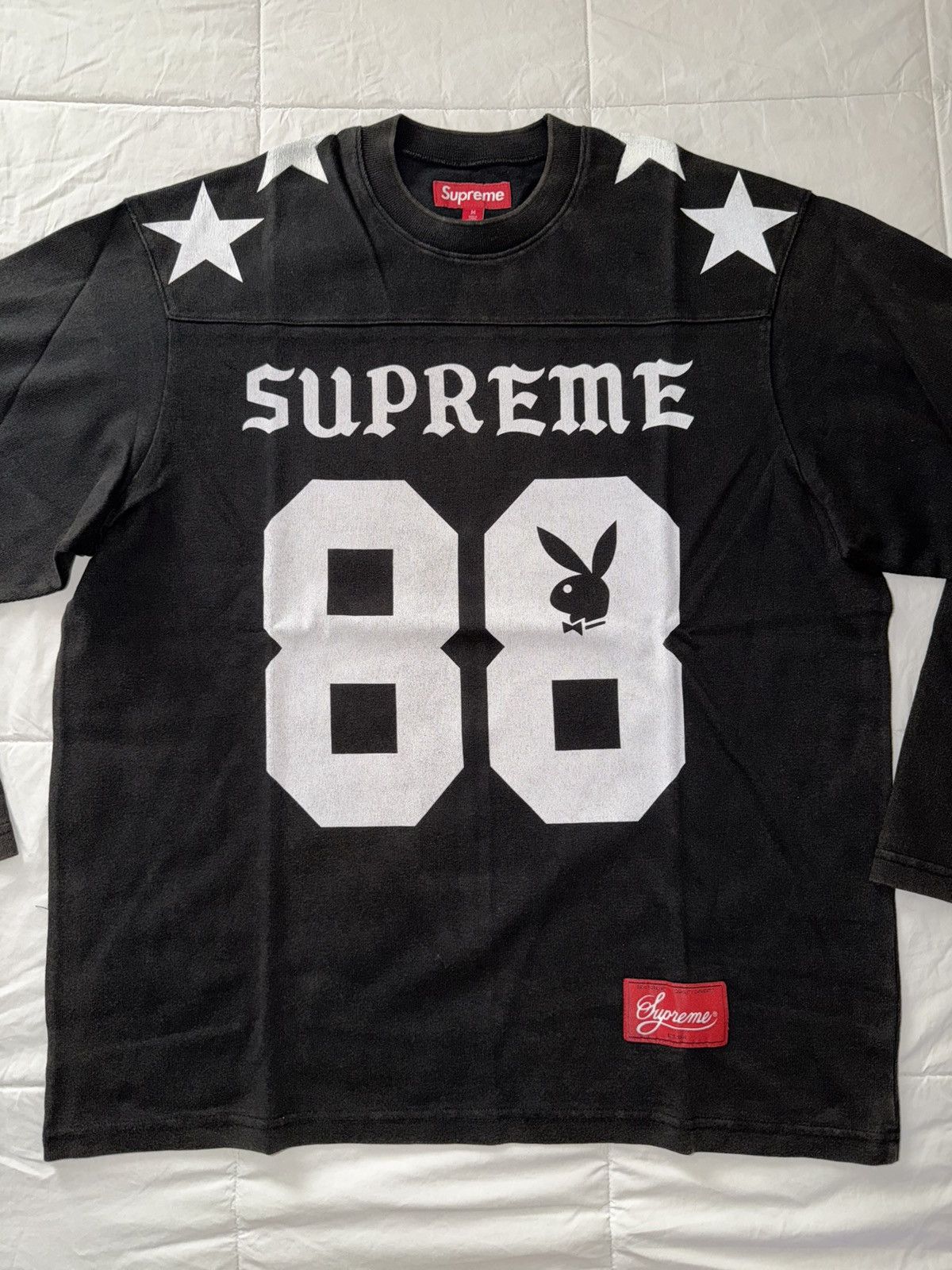 Playboy × Supreme Supreme playboy L/S football top black (medium) Size US M / EU 48-50 / 2 - 7 Thumbnail