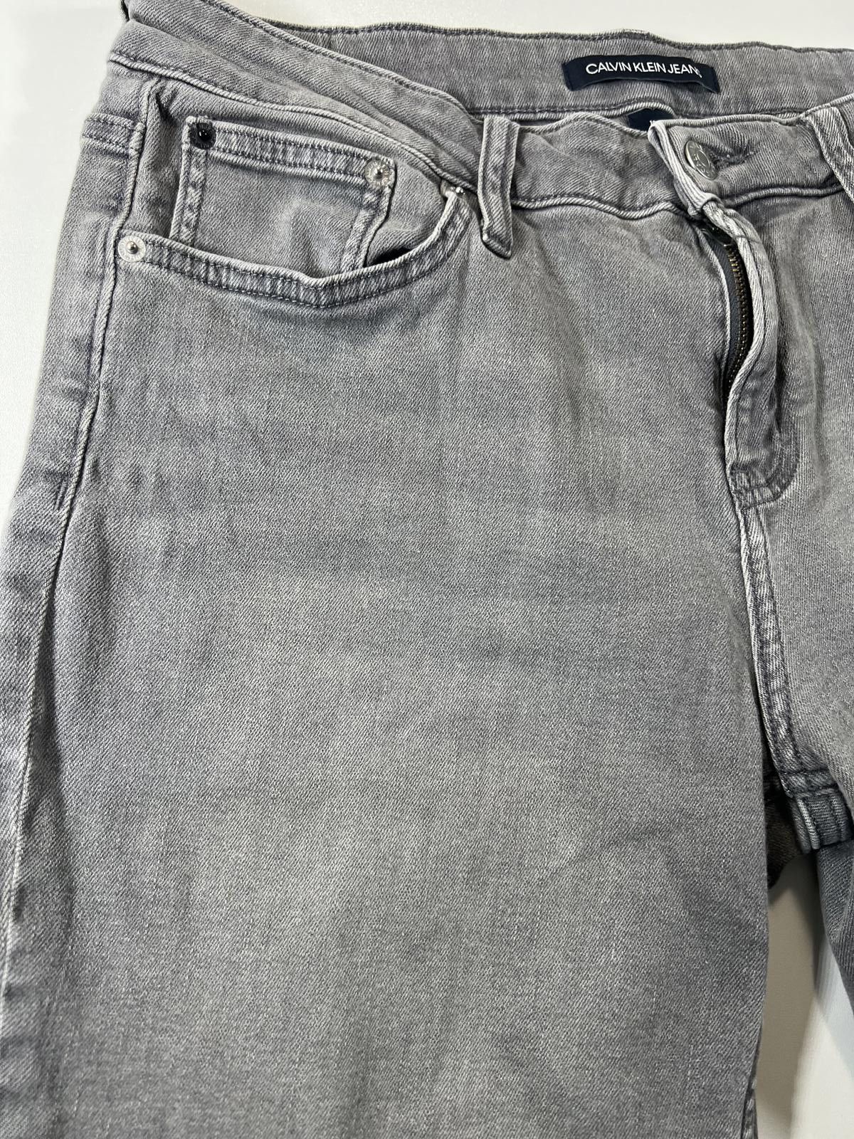Other Calvin Klein Jeans womens Grey Denim Shorts Size ONE SIZE - 3 Thumbnail